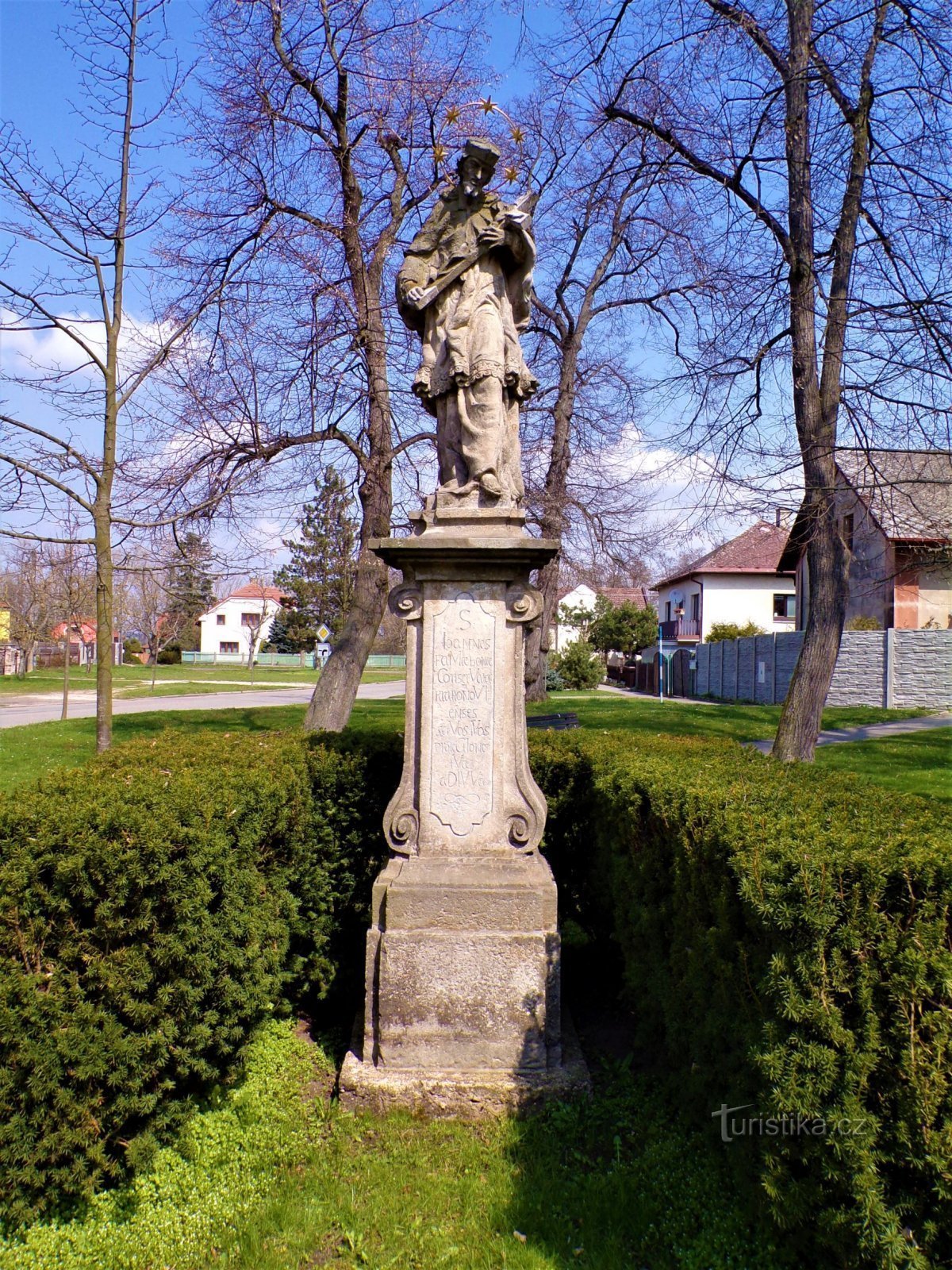 Statue of St. John of Nepomuck (Kratonohy, 21.4.2021/XNUMX/XNUMX)