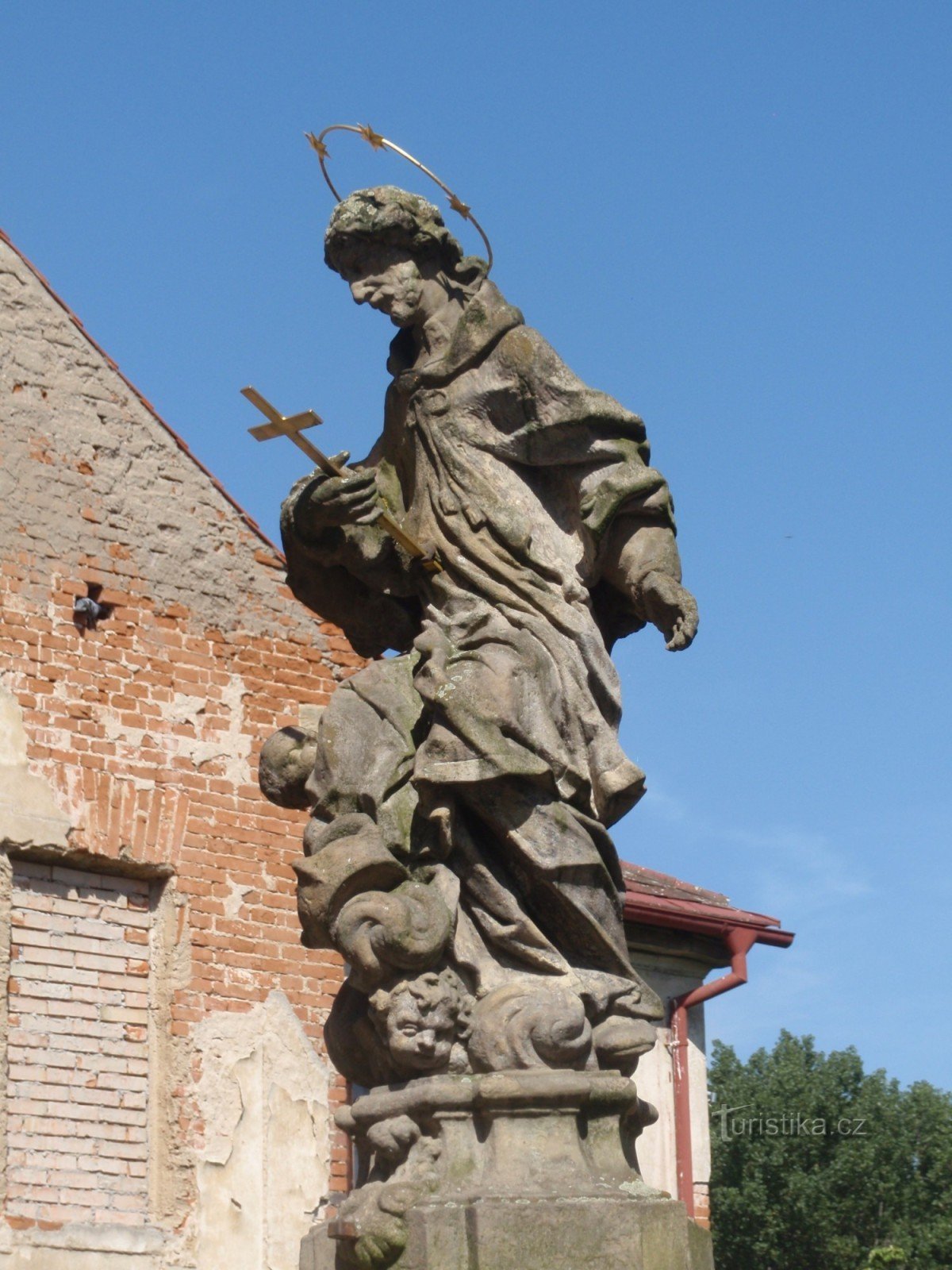 Άγαλμα του Αγ. Ο Jan Nepomucký στο Bakov