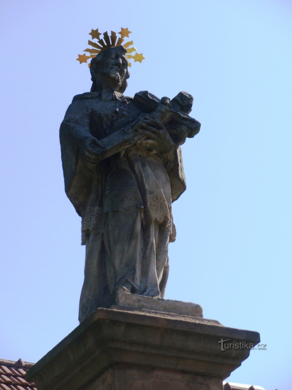 Статуя св. Яна Непомуцького в Боржитові