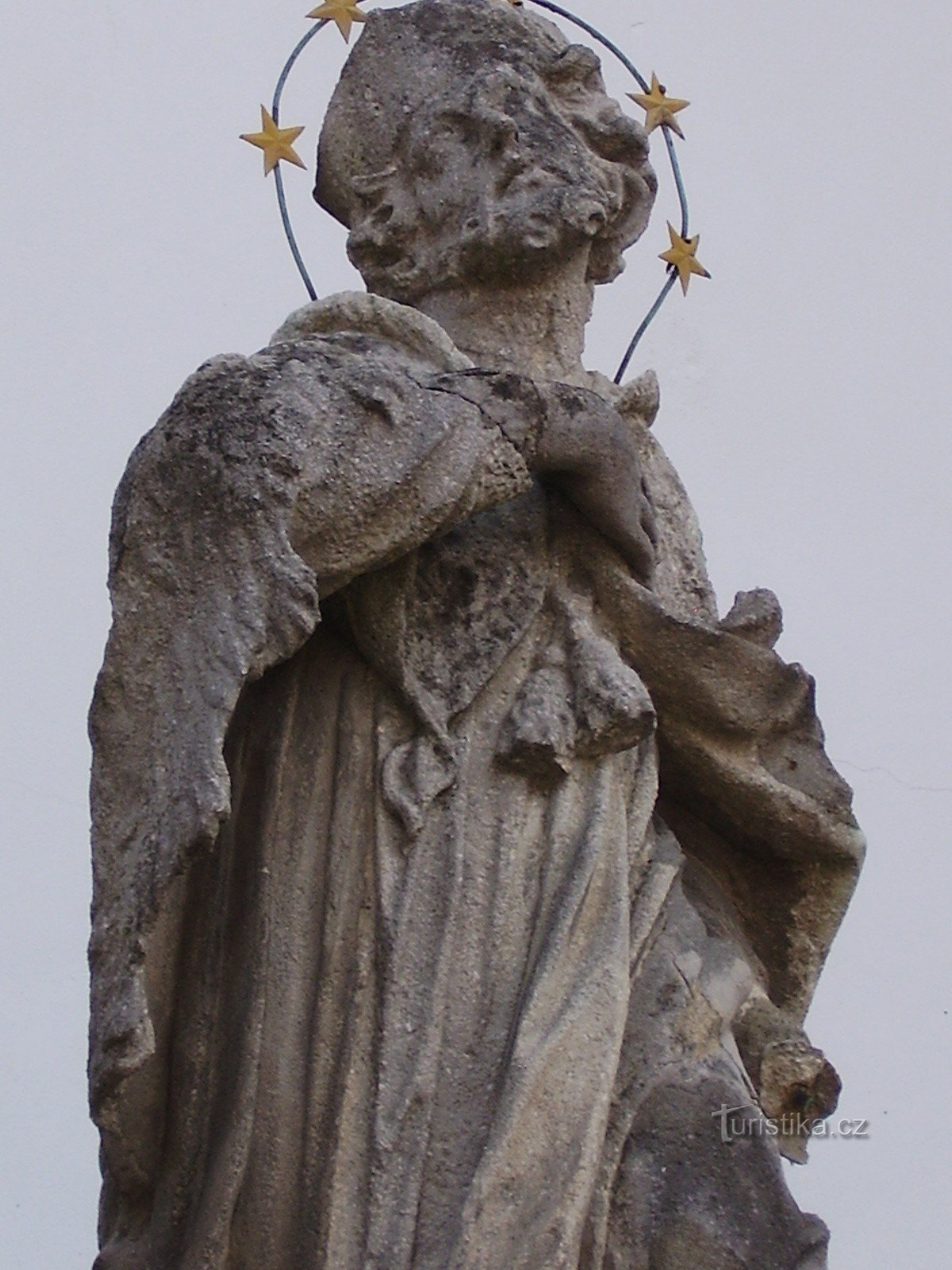 Pyhän patsas Jan Nepomucký Brnossa - Líšní