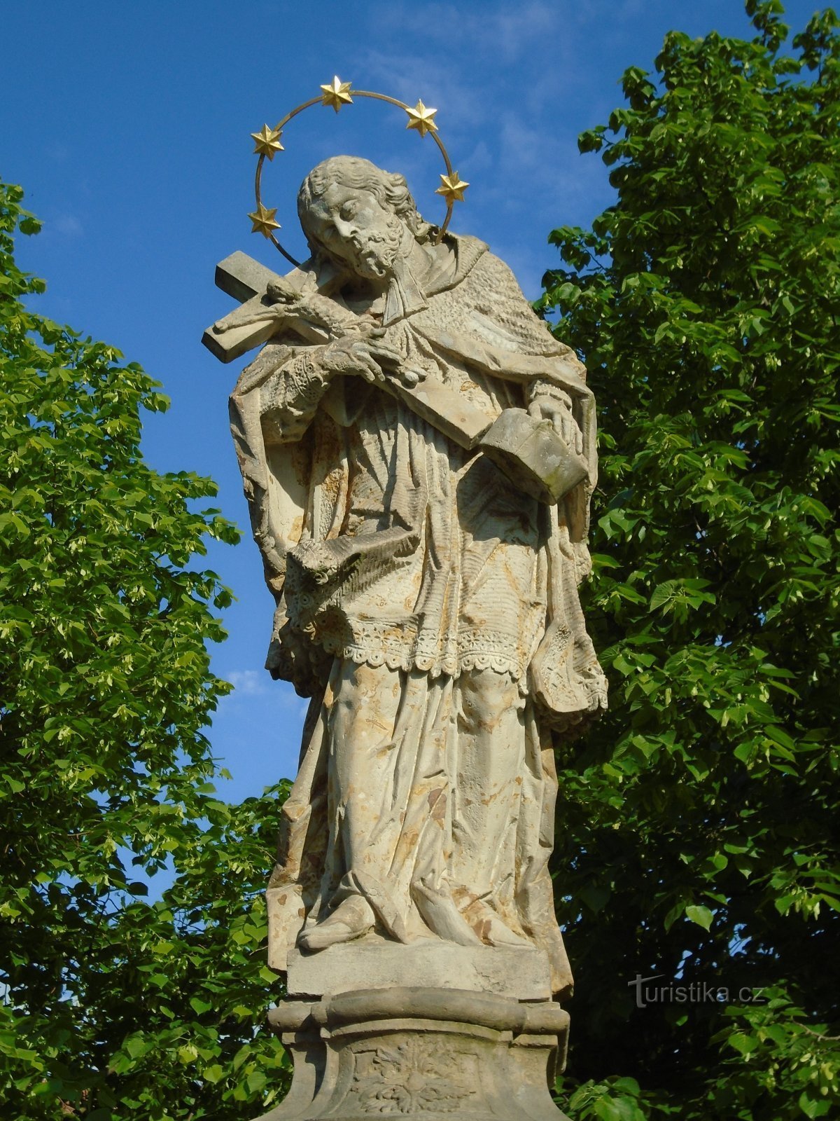 Statuia Sf. Ioan din Nepomuck în Správčice (Hradec Králové)