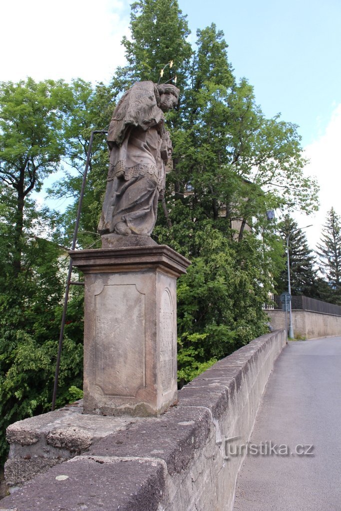 Statue af St. Johannes af Nepomuk