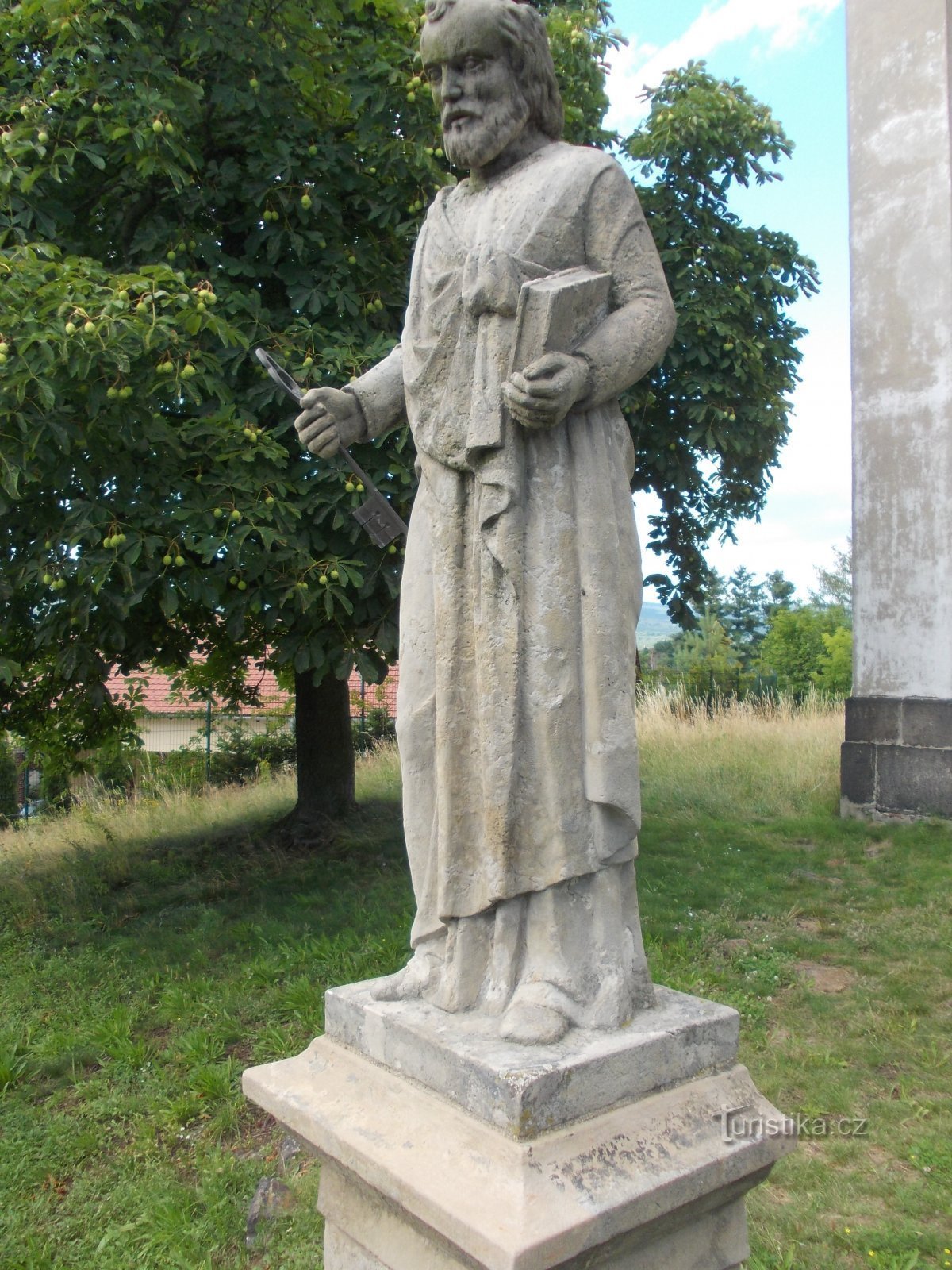 statue af St. Peter fra 1898