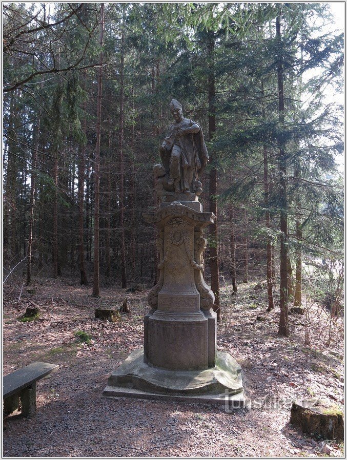 Posąg św. Prokopiusz
