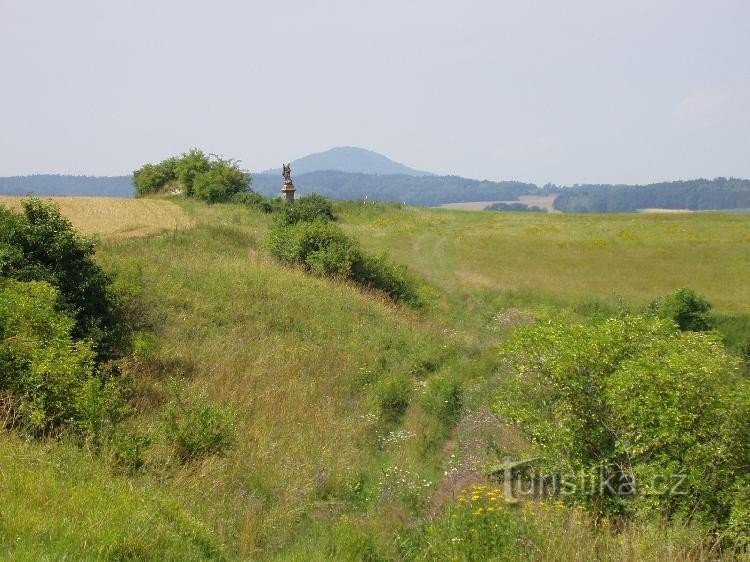 statuia Sf. Prokop lângă Dubé