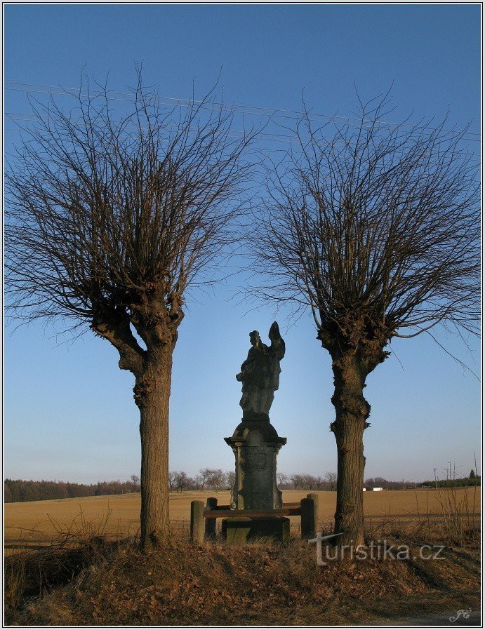 Staty av St. Václav vid Kunčice