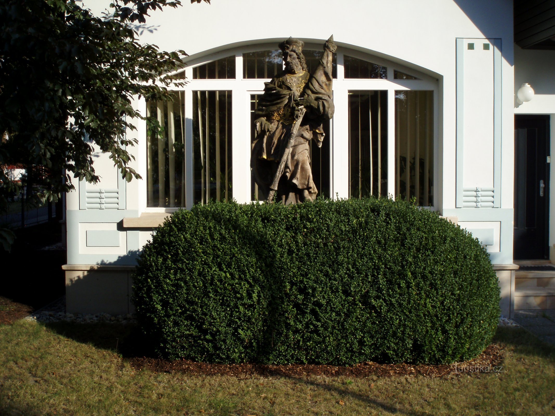 Standbeeld van St. Václav in Malšovice (Hradec Králové)