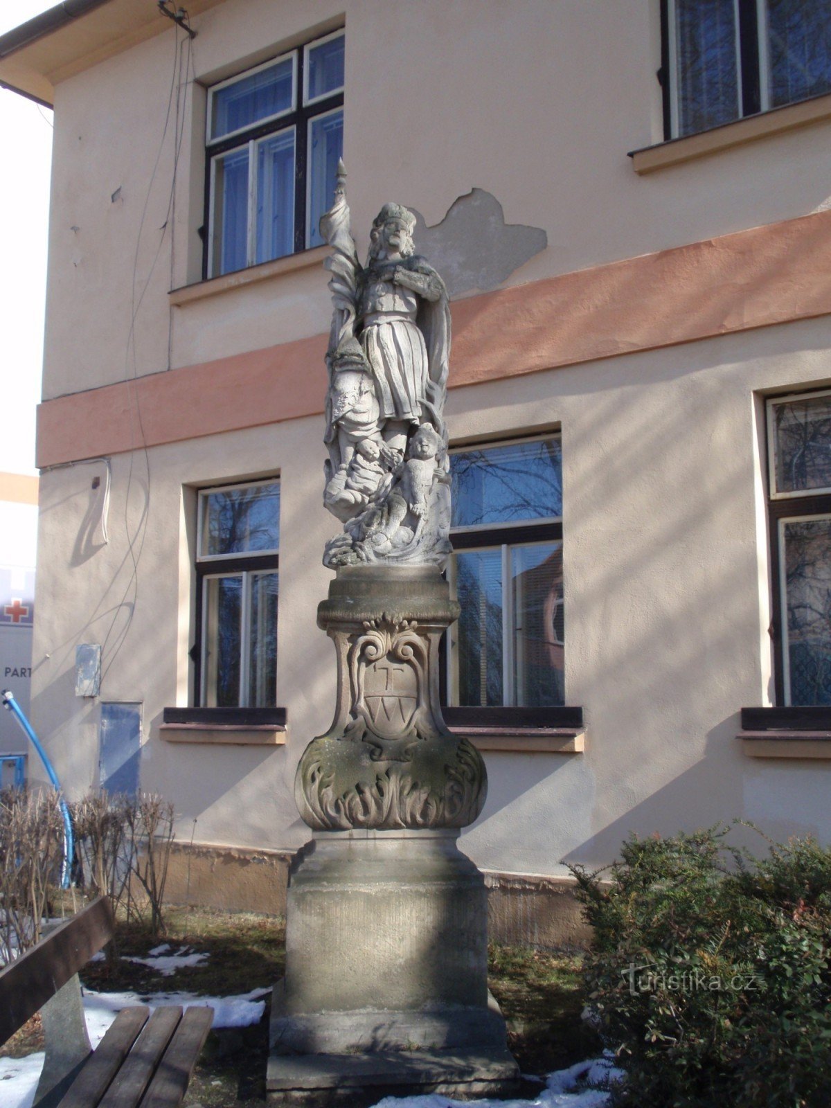 Statue of St. Václav in Třebíč