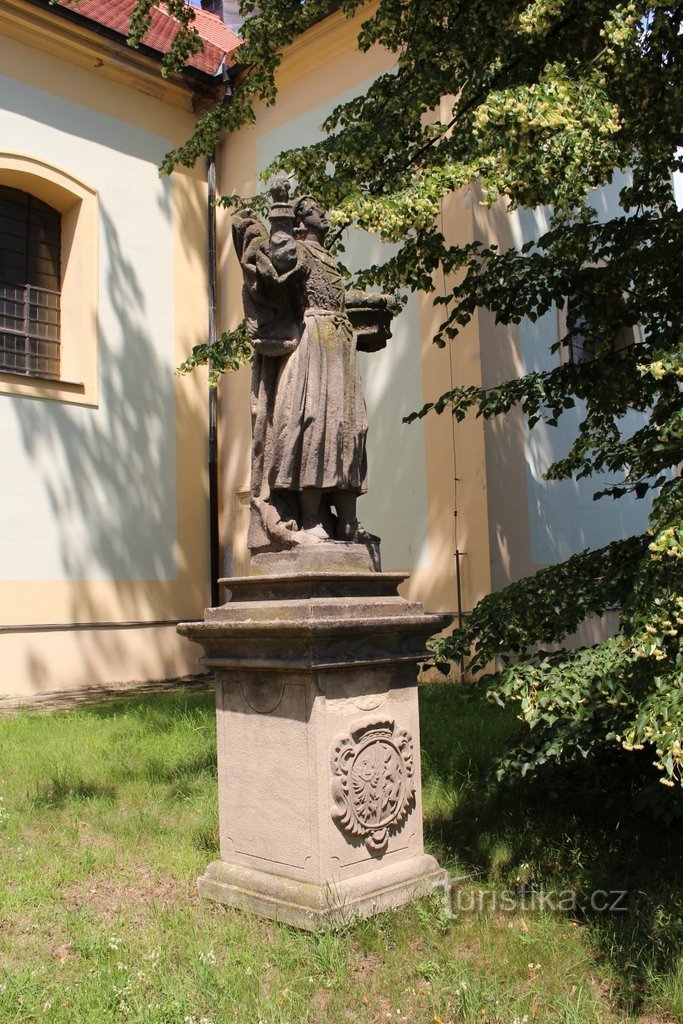 szobor Szent Walburgok