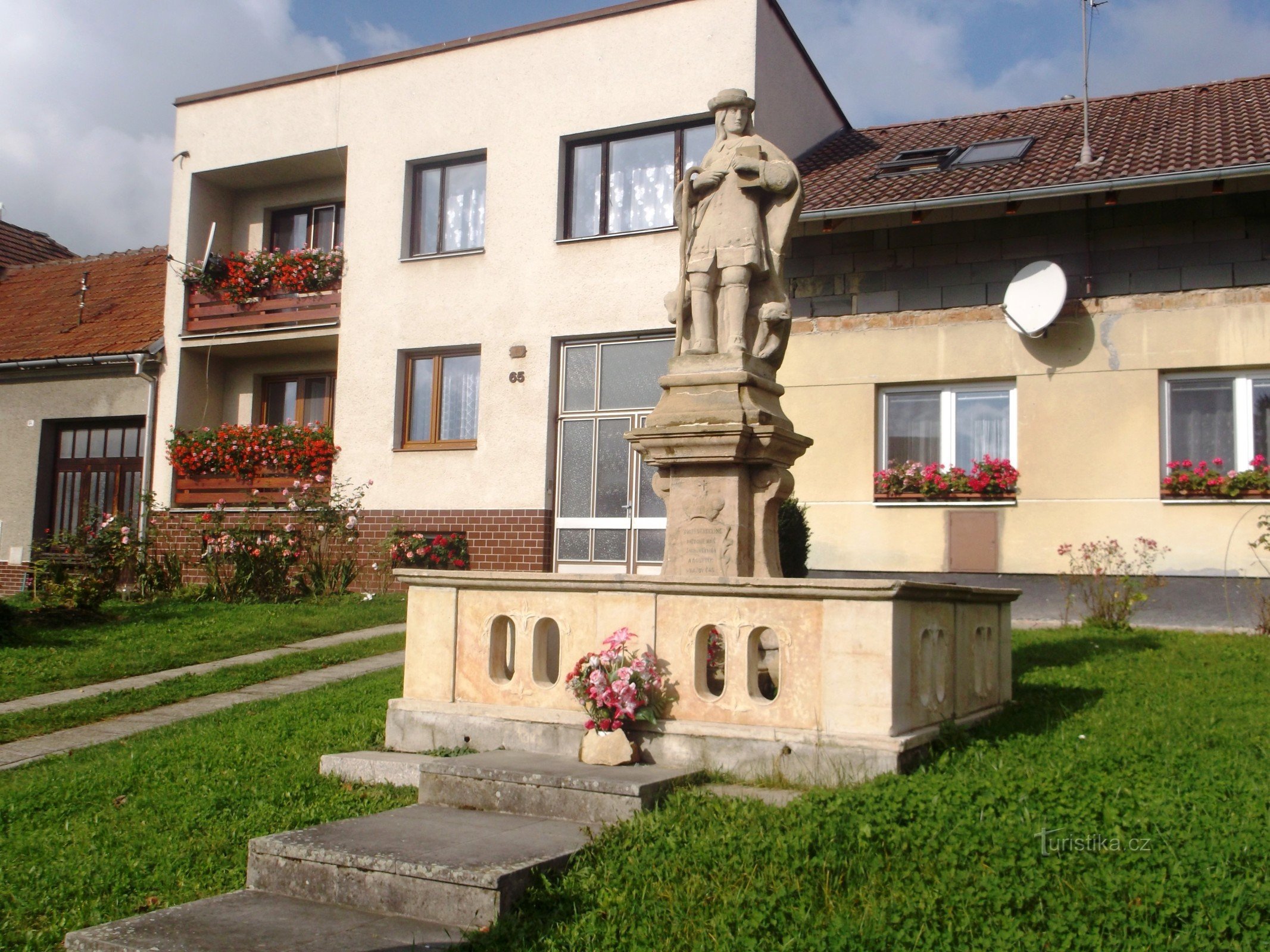 estatua de san Vendelina