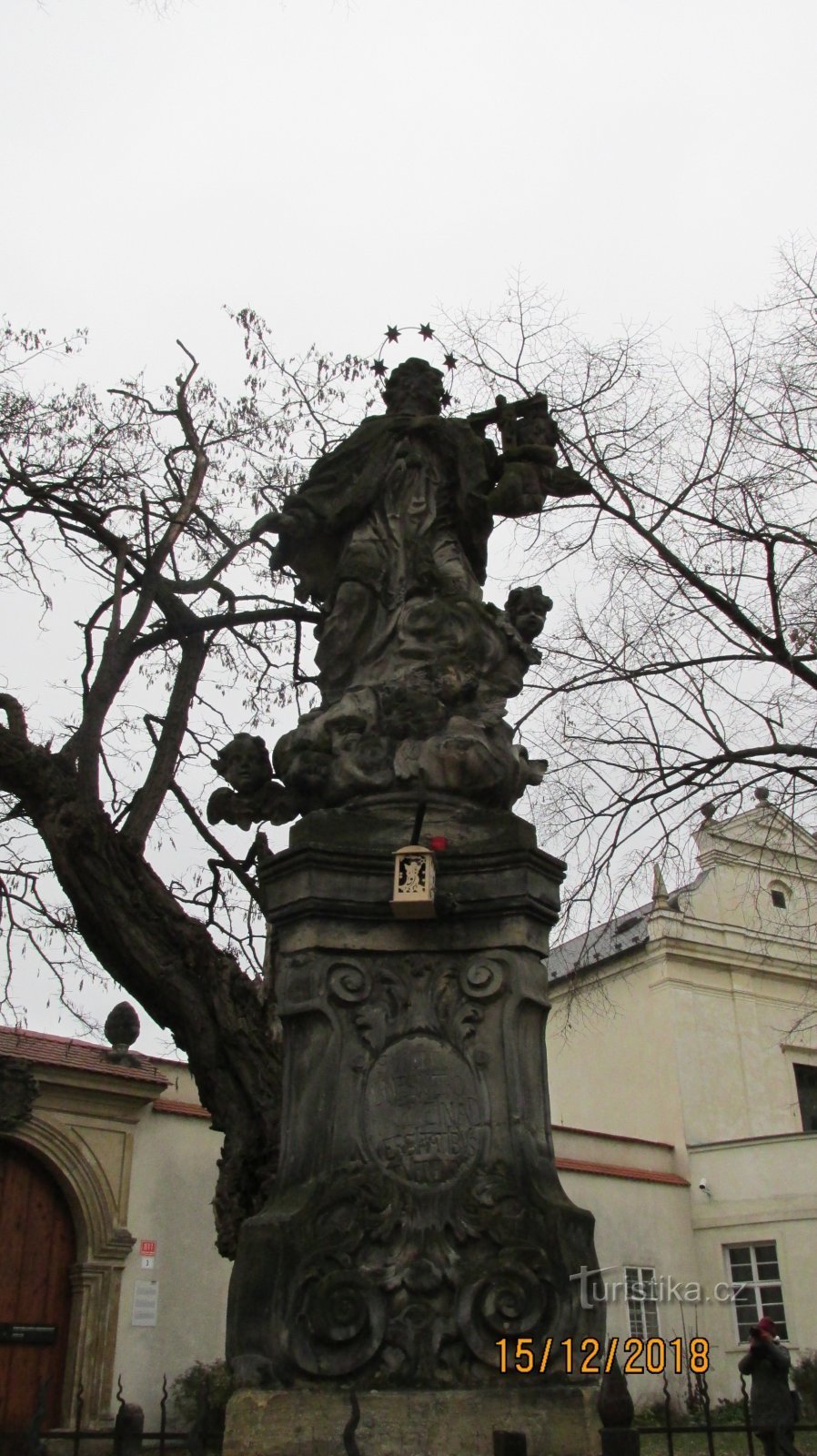 Standbeeld van St. John van Nepomuk in Olomouc