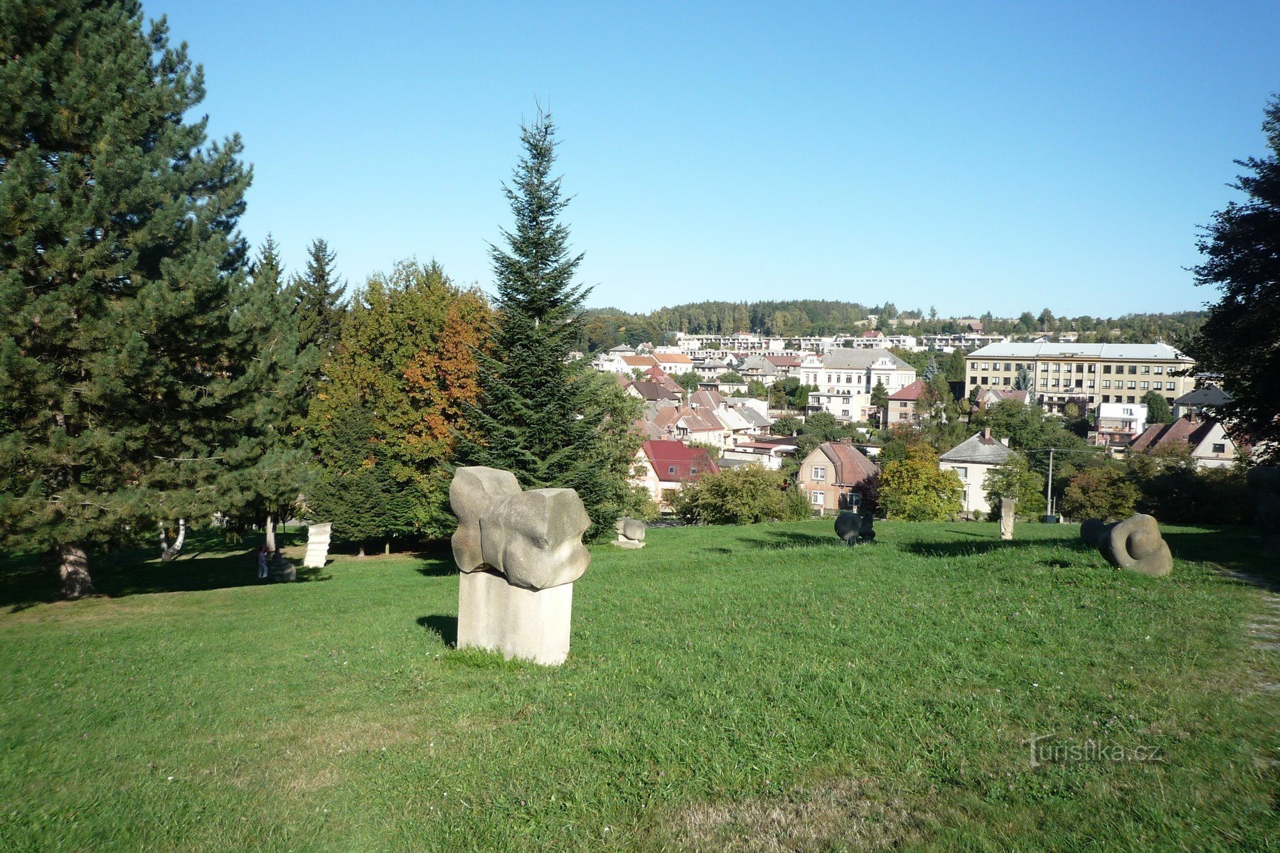 Park skulptur v Hpřicah