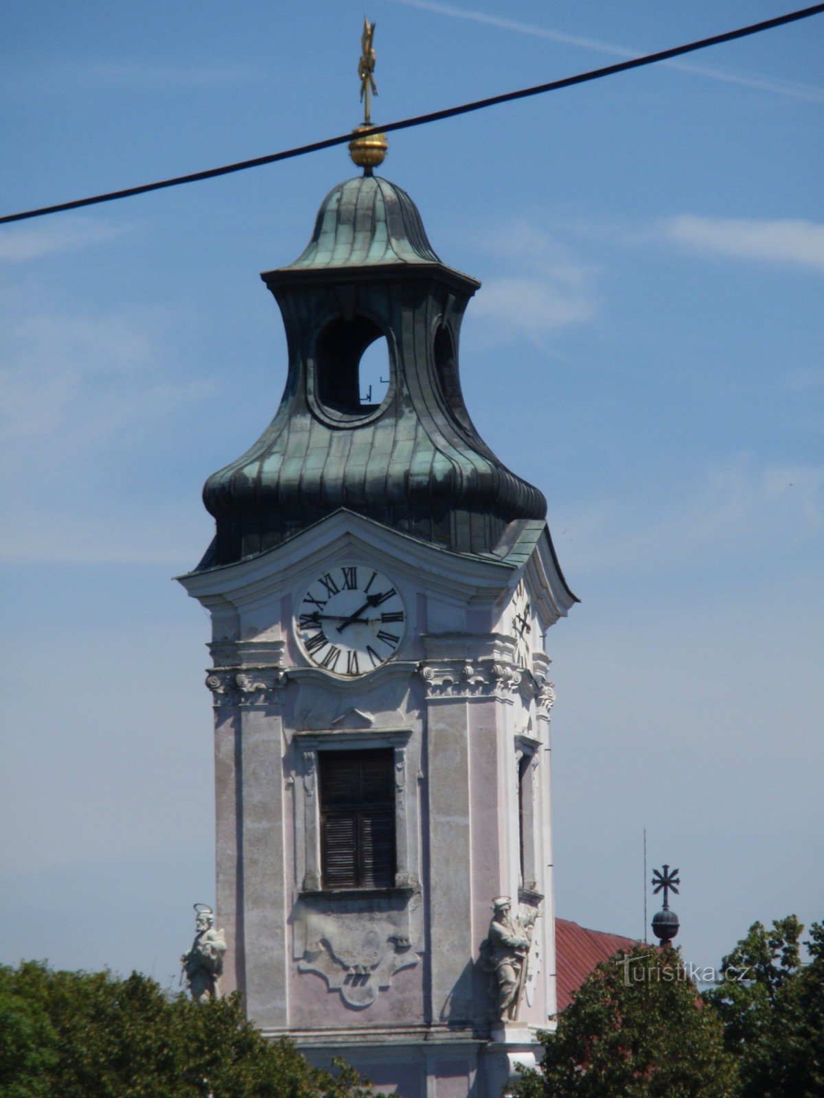 Statuer af Alexander Jelínek i Tasov