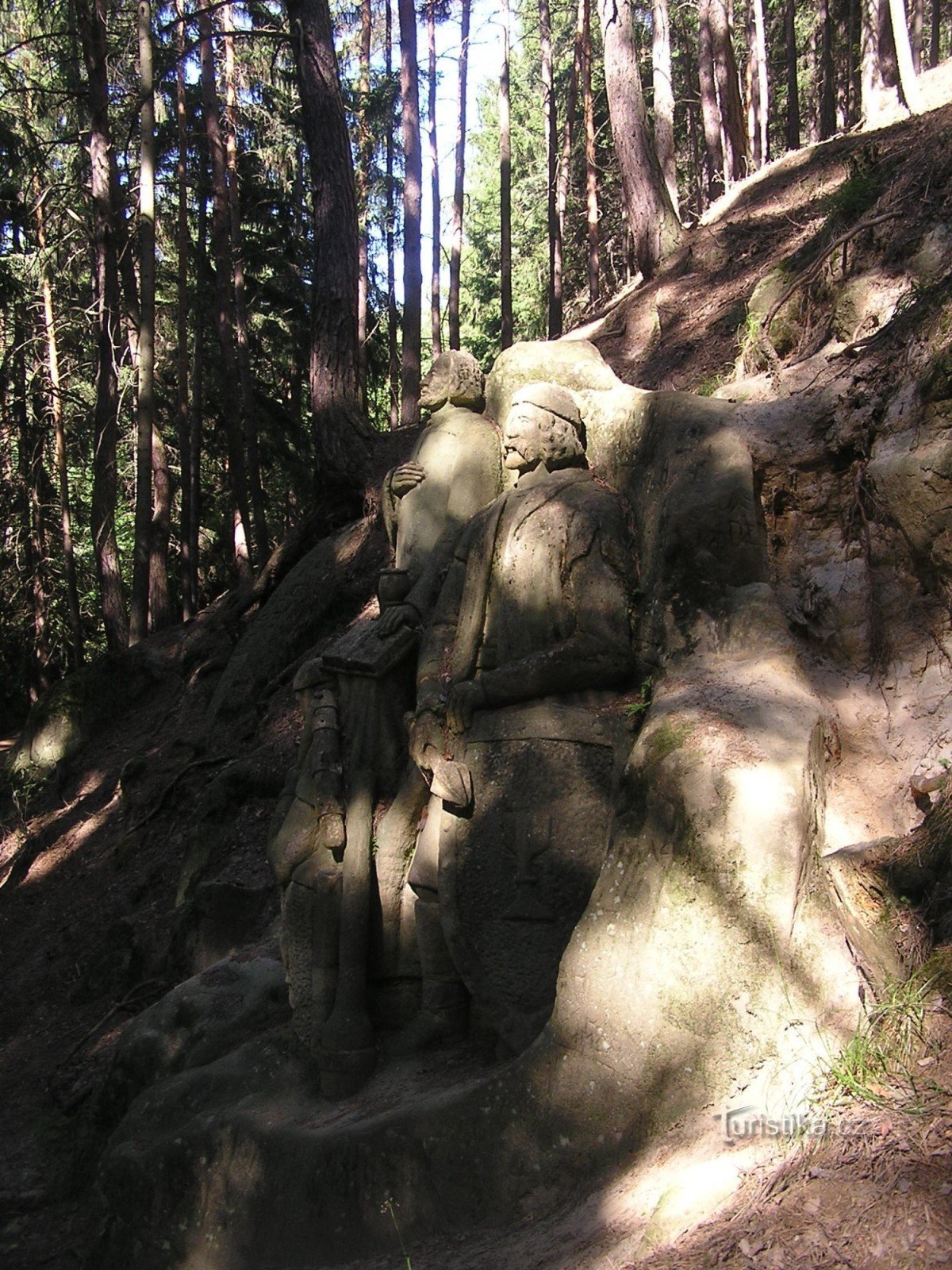 Statuen in Velké Chlum - 13.6.09