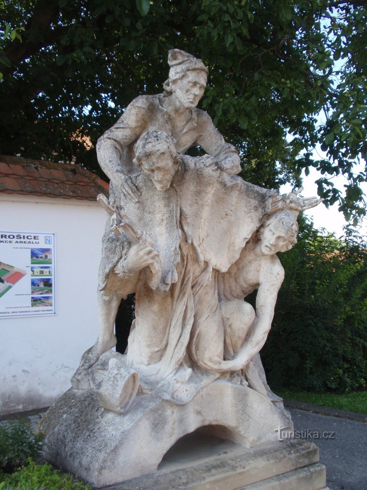 Statuen in Žarošice