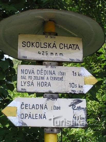 Sokolská chata: Sokolská chata - yksityiskohta