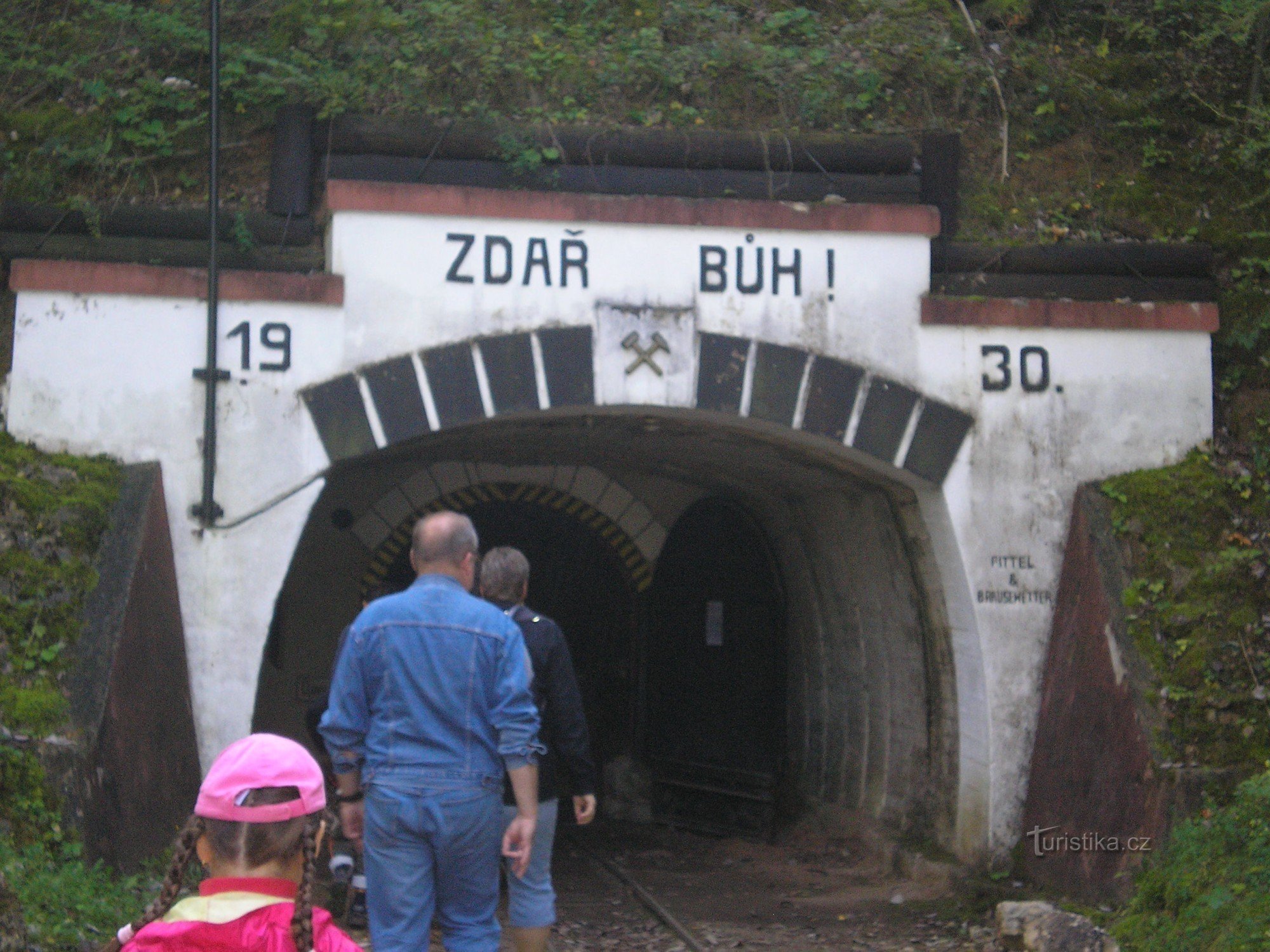 Solvay stenbrud - tunnelindgang