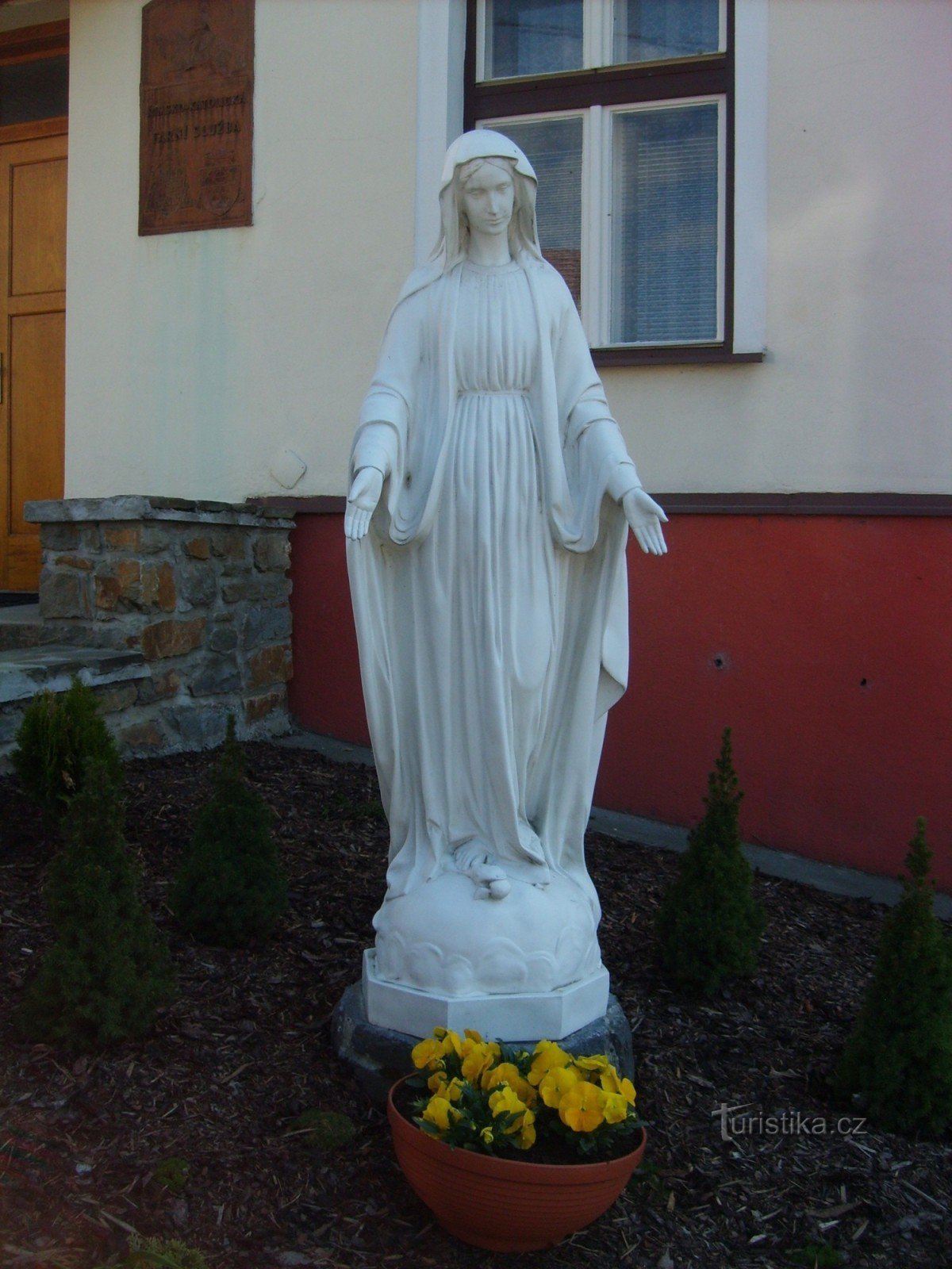 Statyett av Jungfru Maria