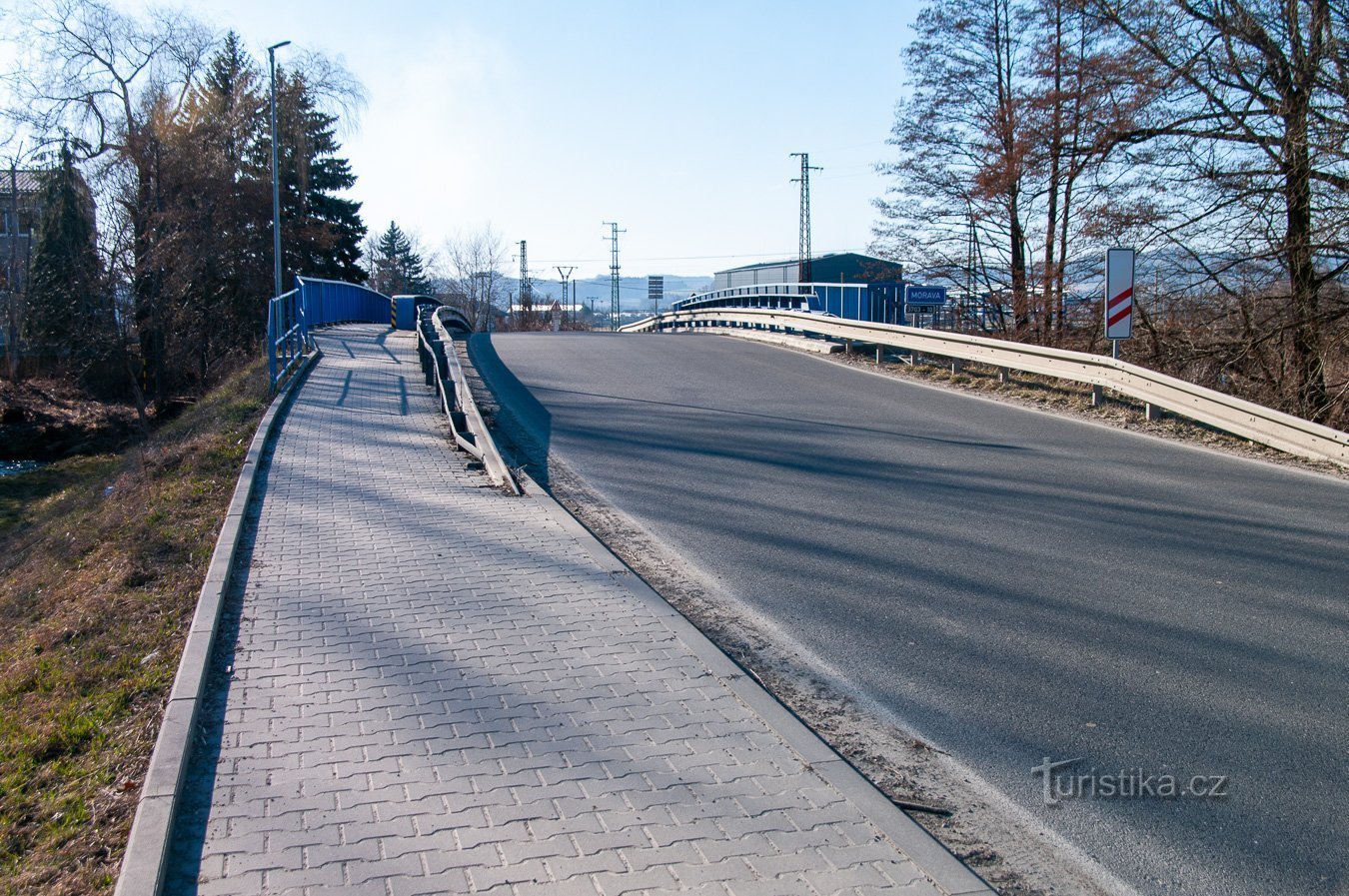 Die aktuelle Brücke 3703-10 in Mähren