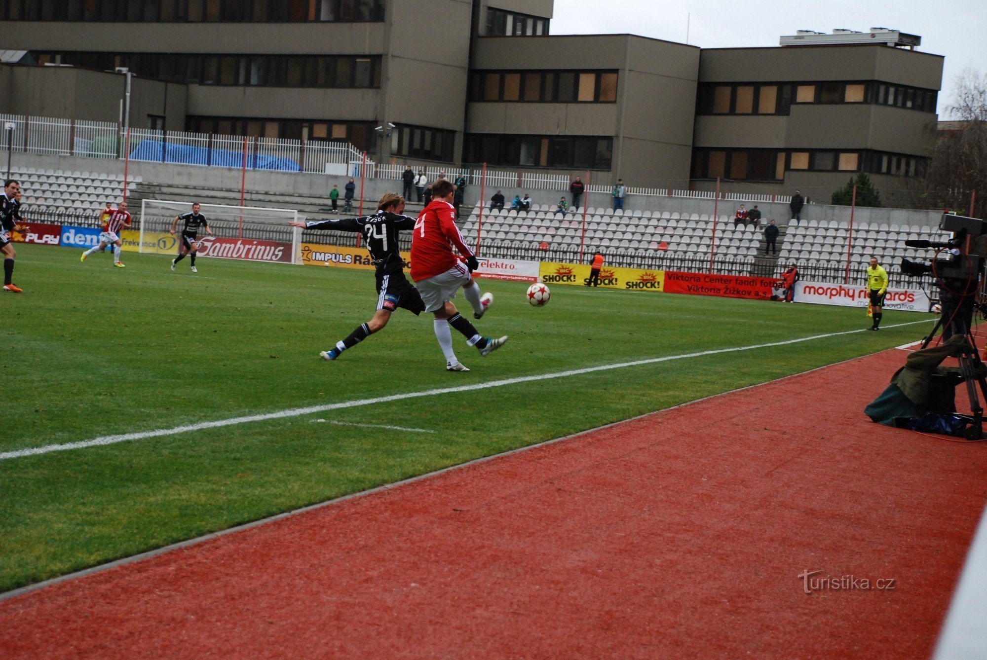 Det nuværende Viktoria Žižkov stadion