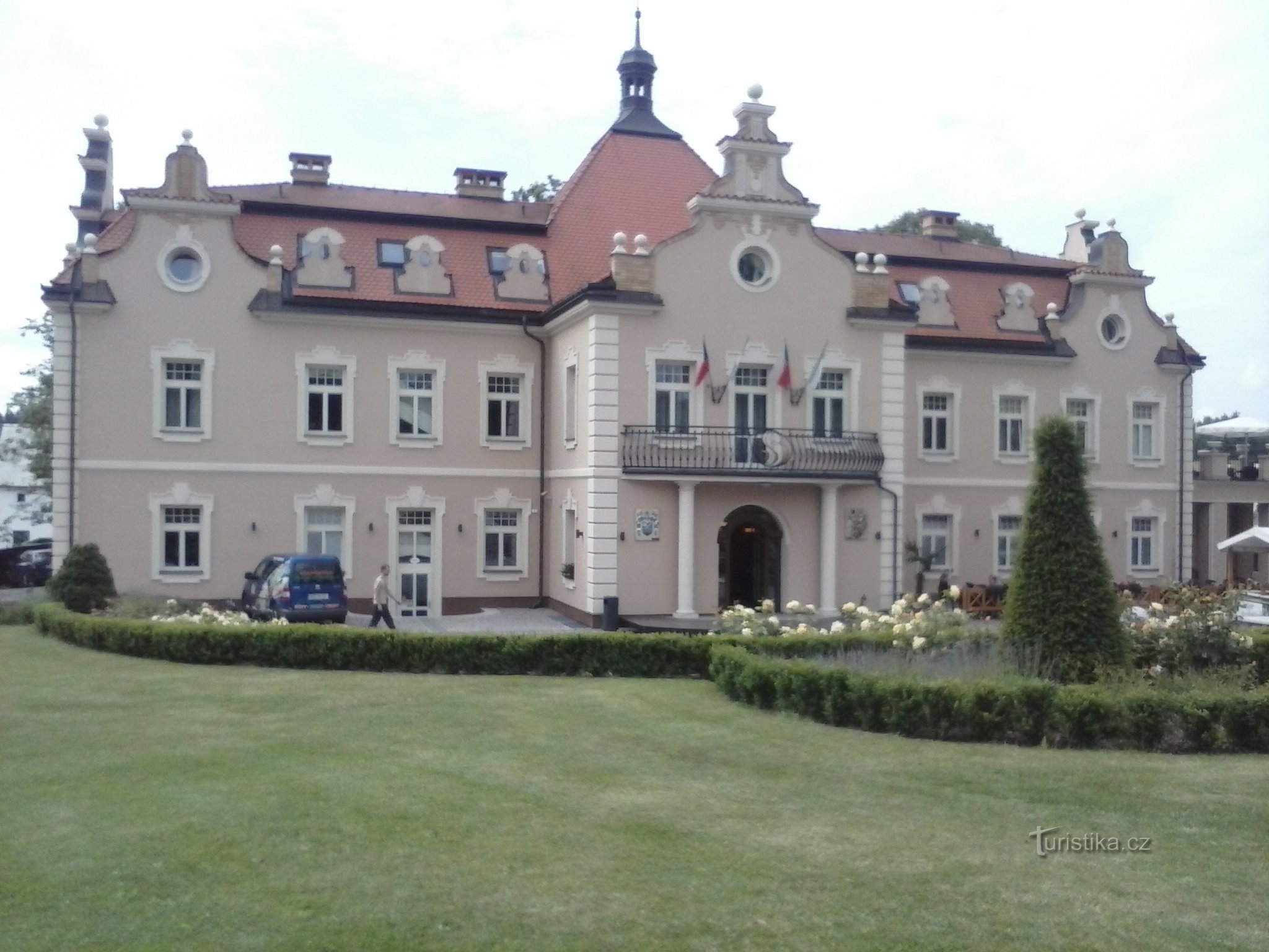 Det nuværende Berchtold slot
