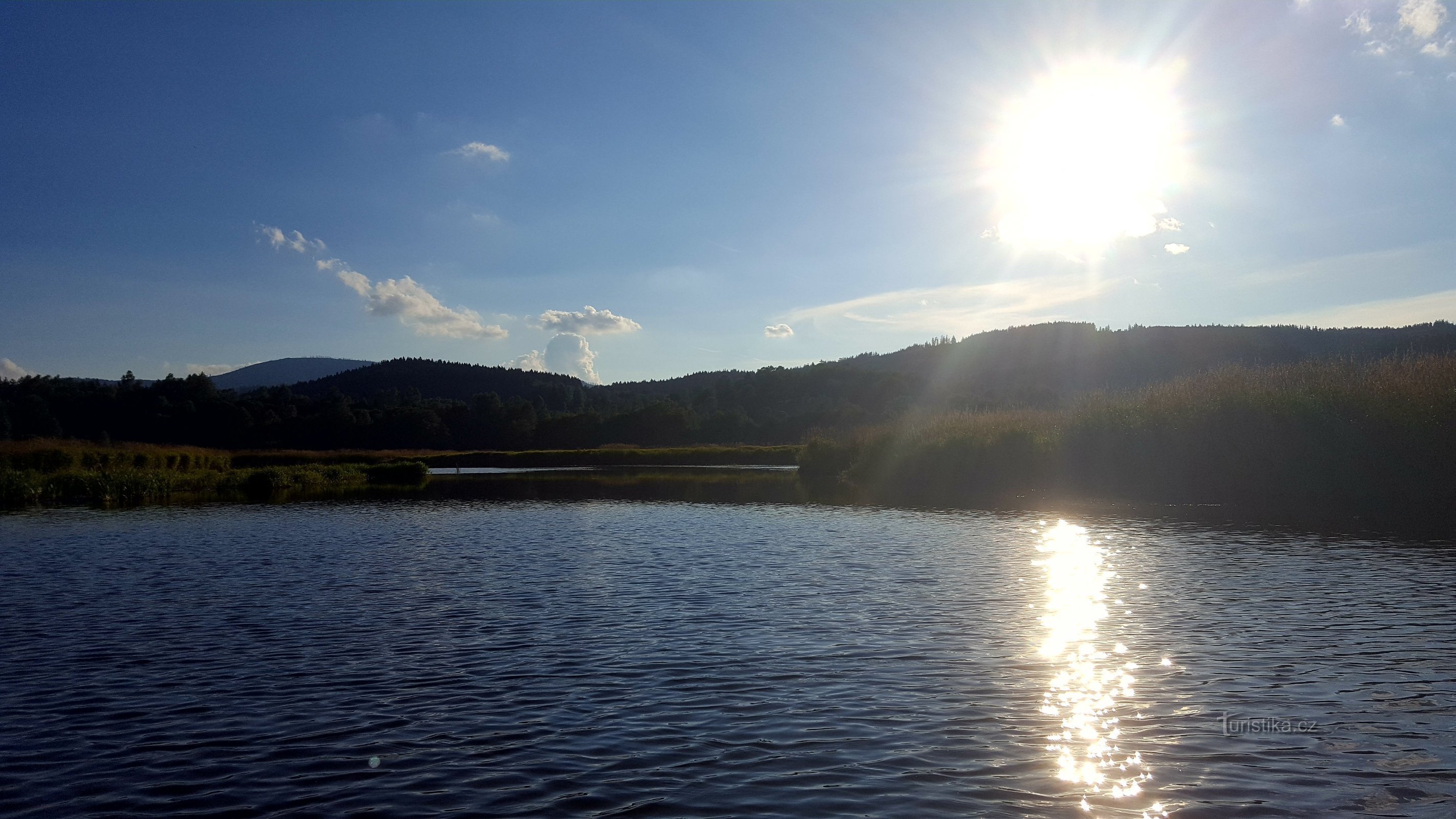 Soumarský most - zgornji tok Vltave