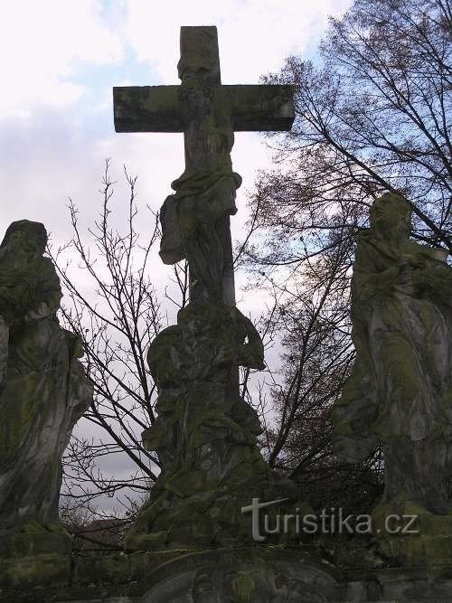 Golgatha-Skulptur von Antonín Braun