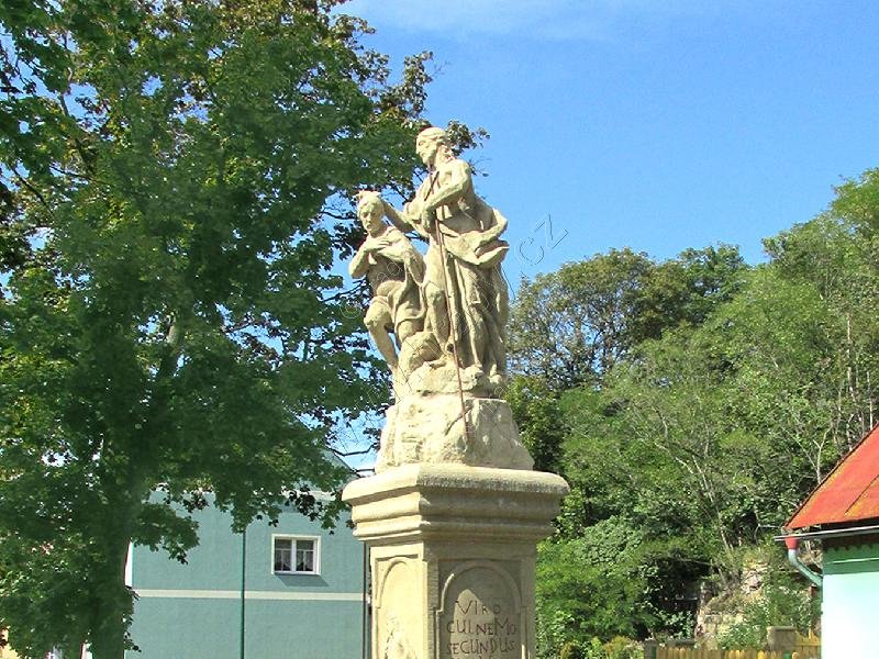 sousoší Křest Ježíše Krista v Jordánu