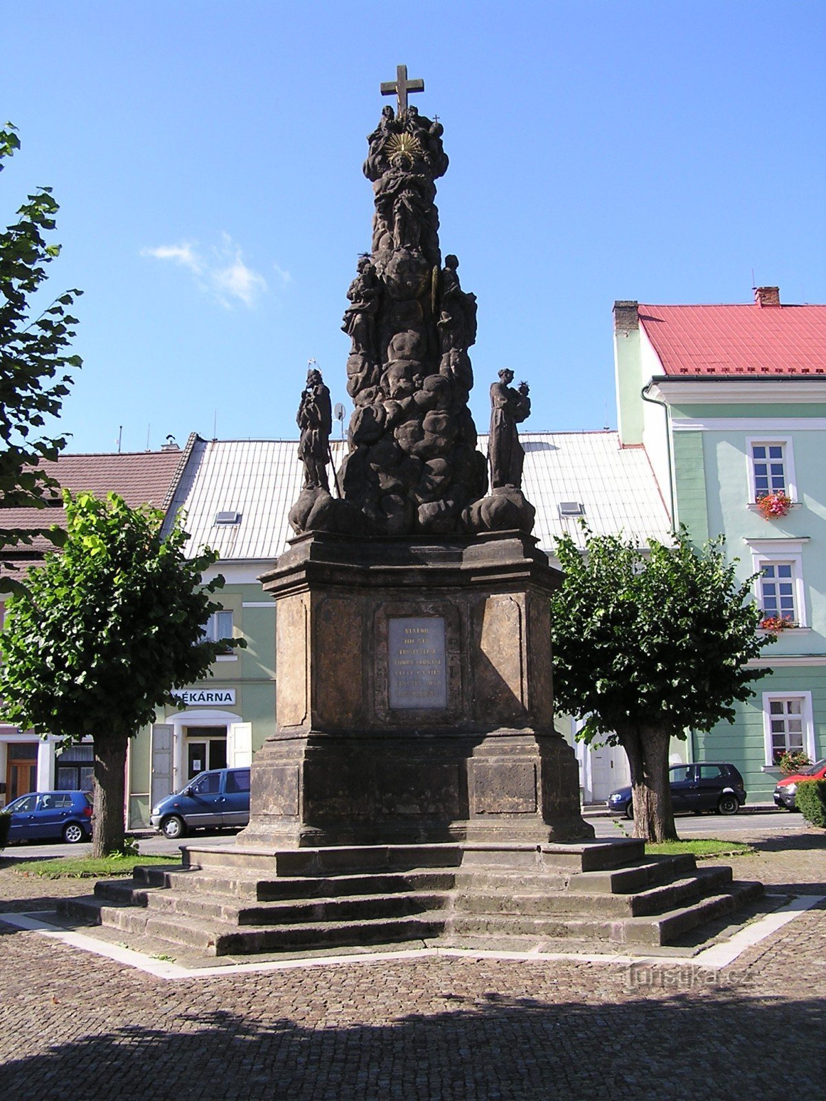 Skulptur på torget (8/2014)