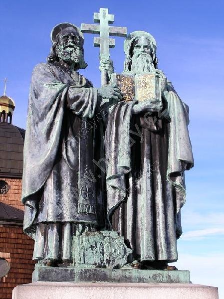 sousoší sv. Cyrila a Metoděje
