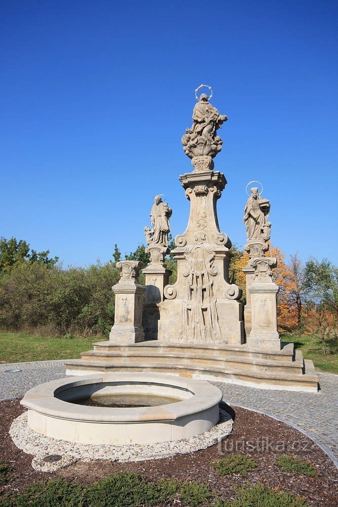 Statuia Sfântului Ioan Nepomuk - Most