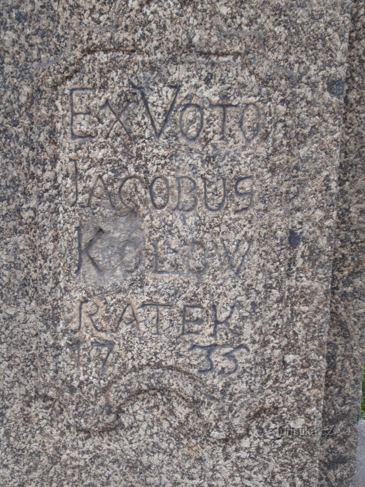 Statue of St. Joseph with Baby Jesus in Velké Meziříčí