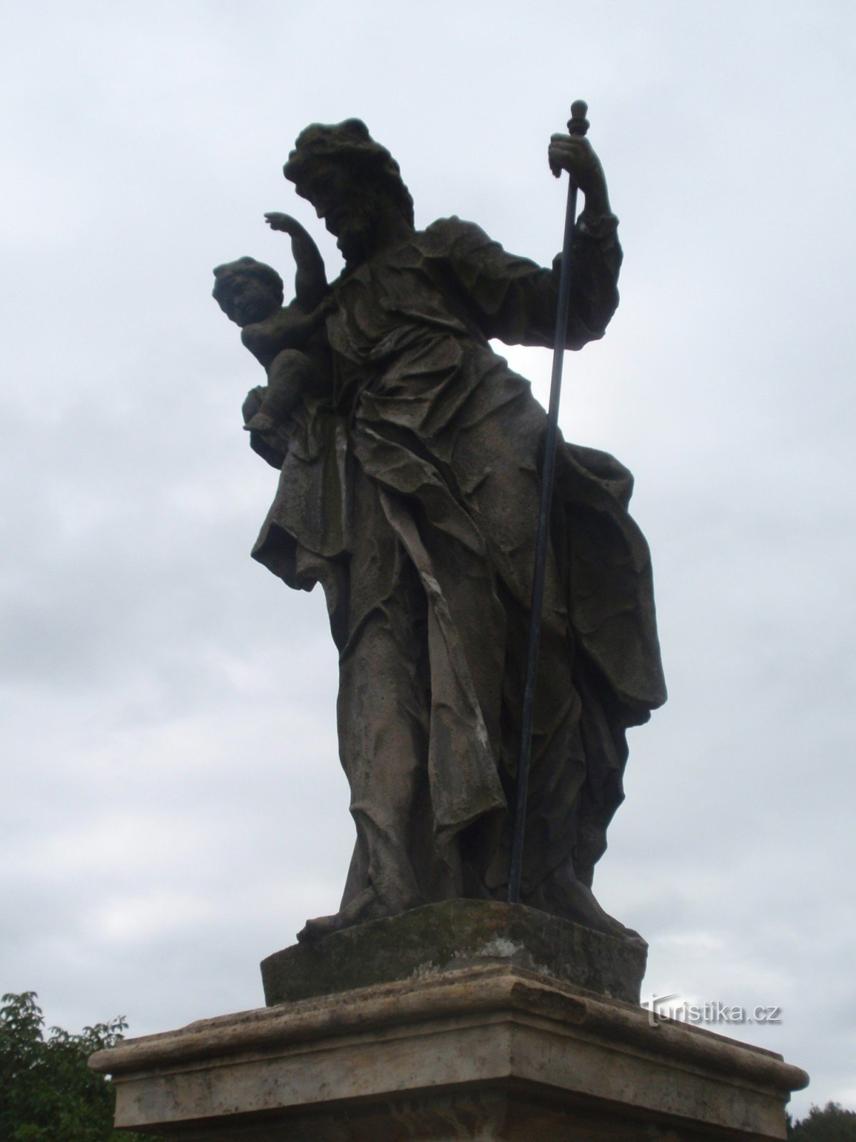 Άγαλμα του Αγ. Josef u Knínice u Boskovice