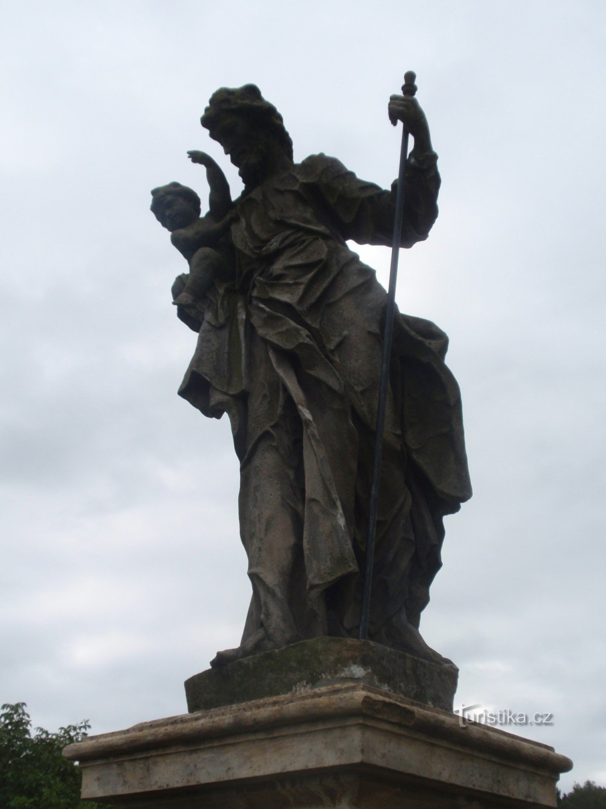 Statue von St. Josef u Knínice u Boskovice