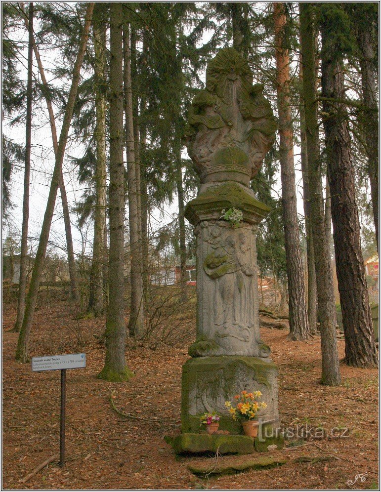 Standbeeld van de Heilige Drie-eenheid