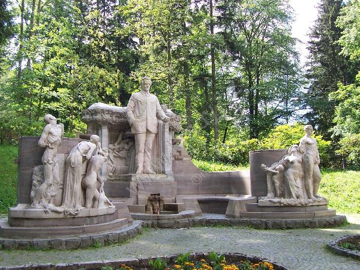 sousoší Vincenze  Priessnitze