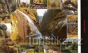 À travers les gorges de Kamenice