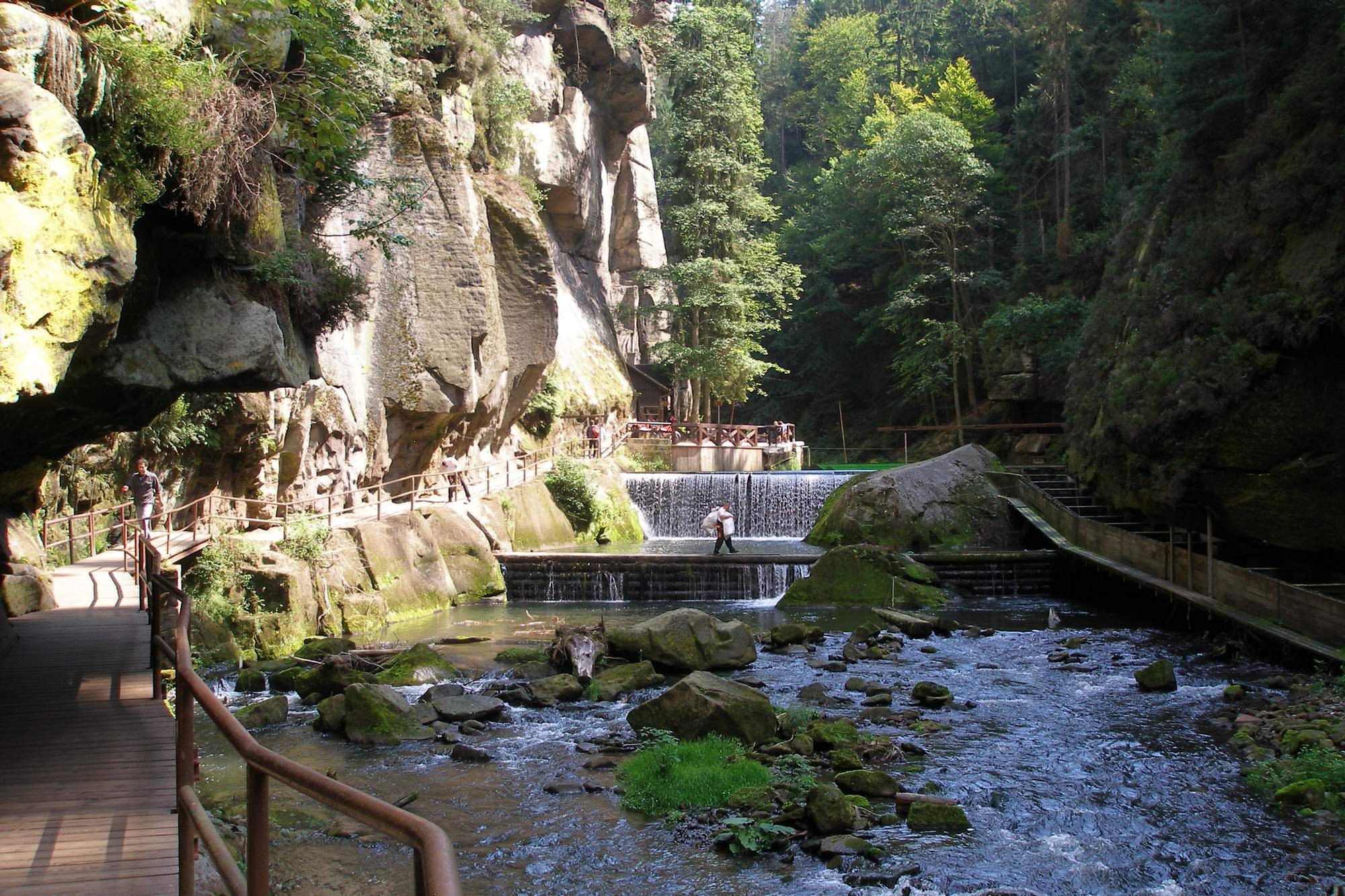 Kamenice gorges Hřensko