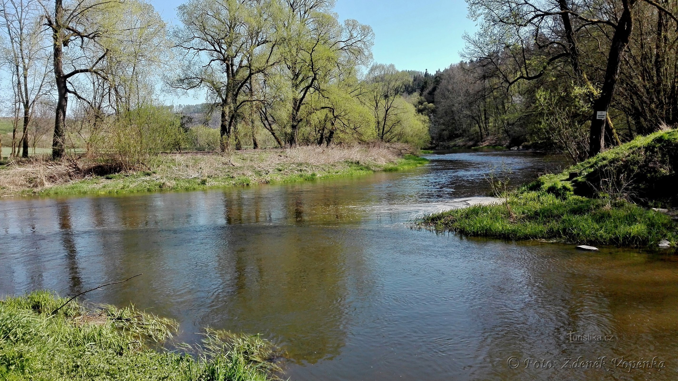 Confluent de Blanice et Sázava.