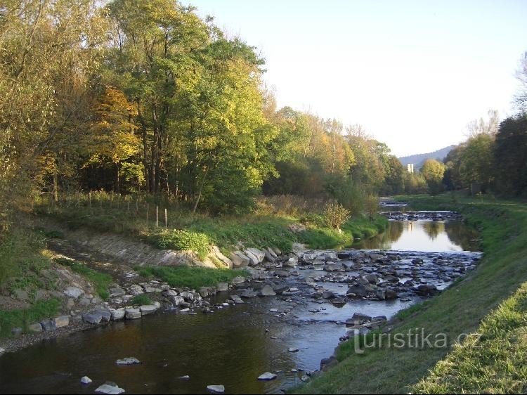 Zusammenfluss von Lubinka und Lubina