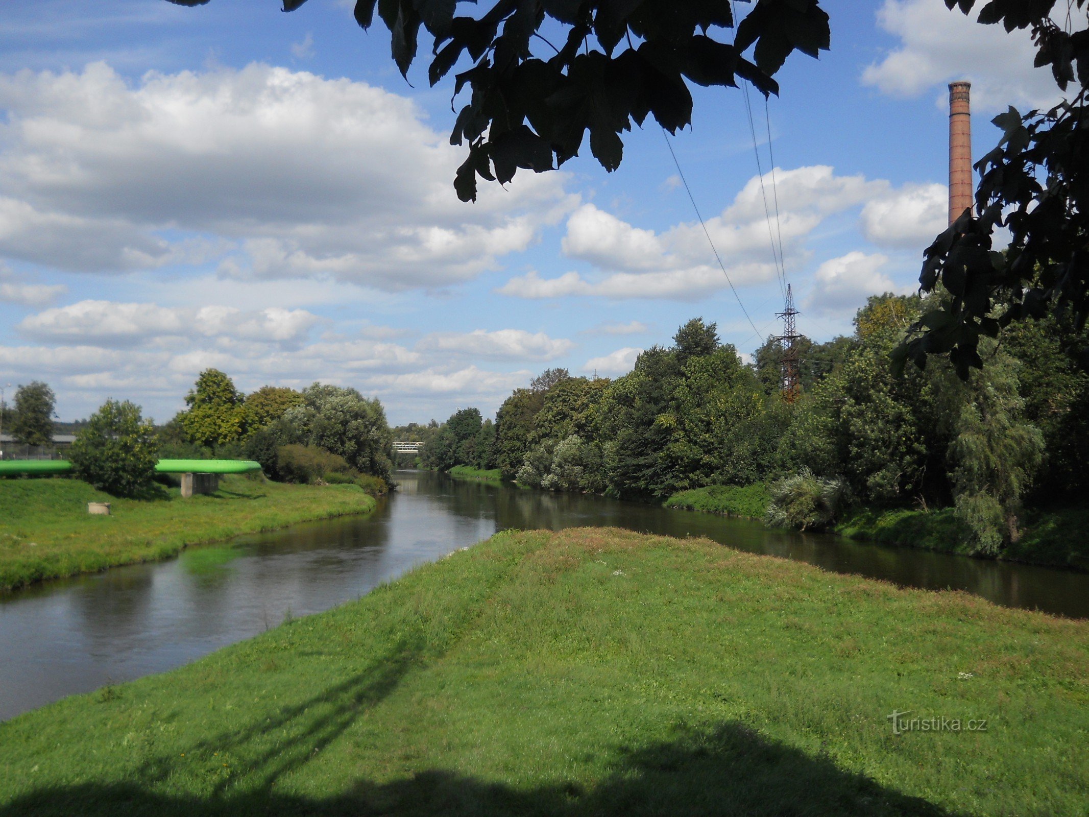 Der Zusammenfluss von Mže und Radbuza