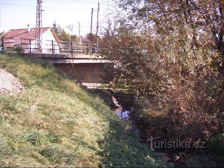 Połączenie z Olešną w Palkovicach