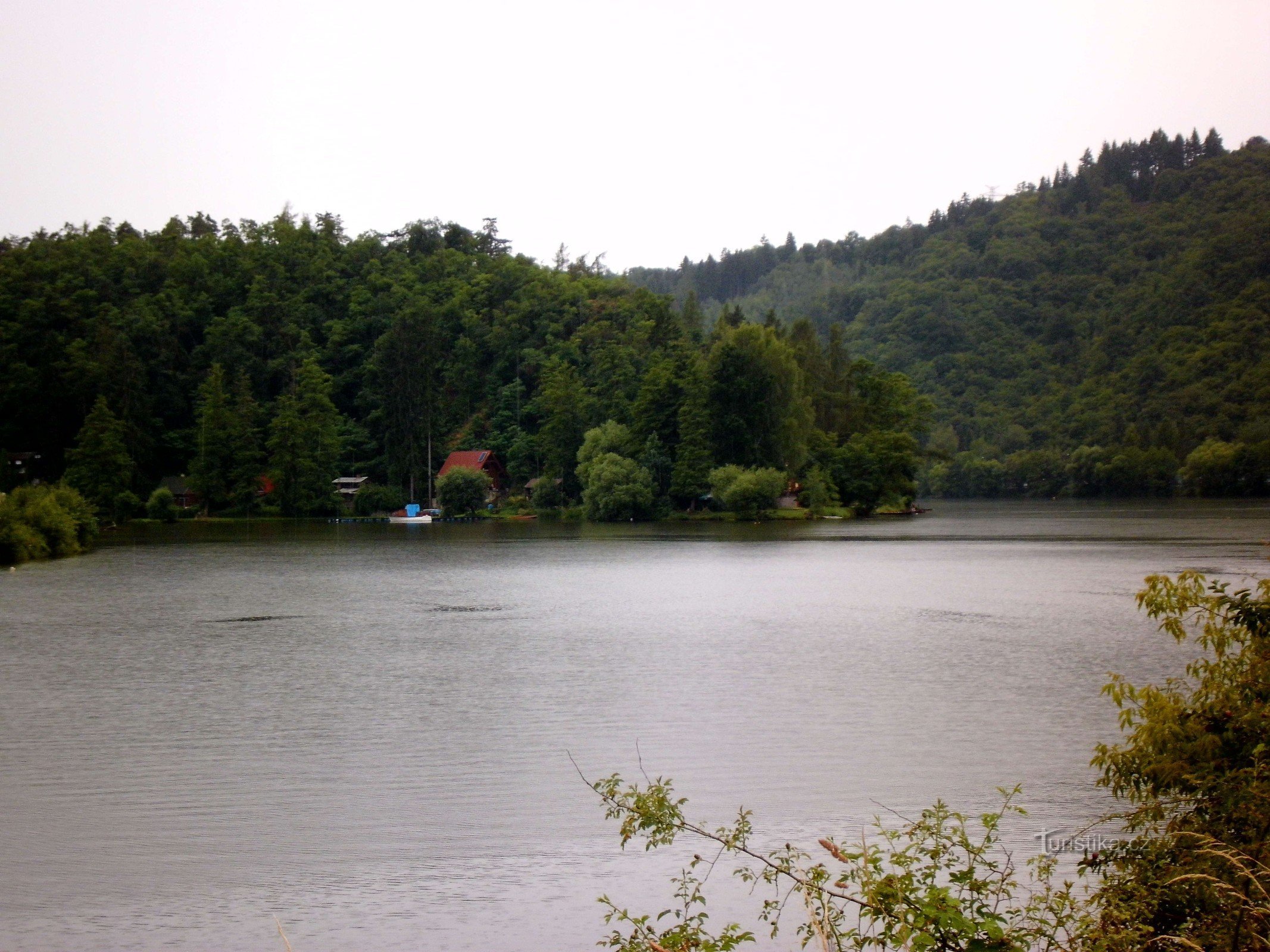 a confluência do Sázava e do Vltava Davle