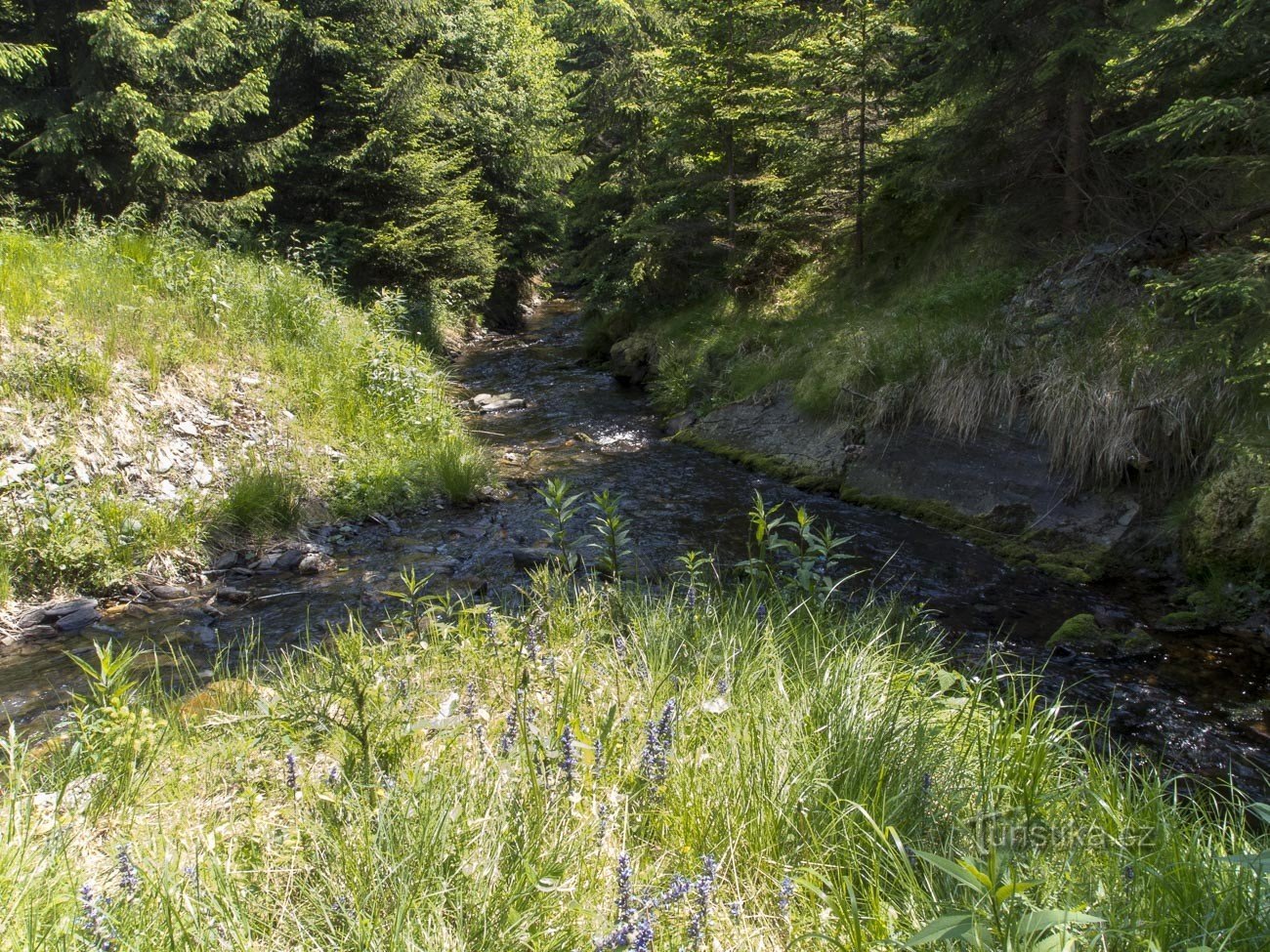 Zusammenfluss mit dem Gelben Strom