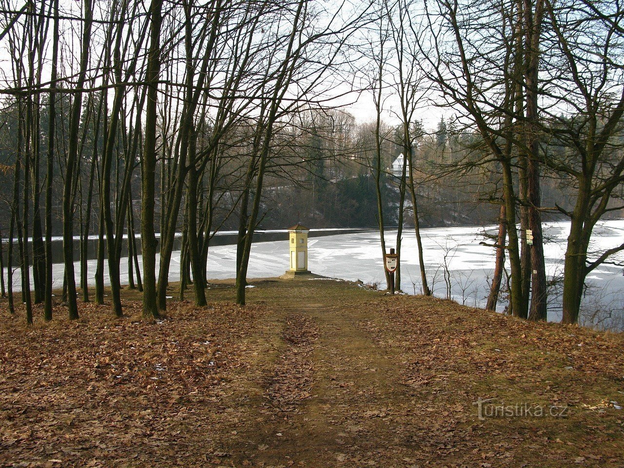 The confluence of the Vltava and Lužnice rivers