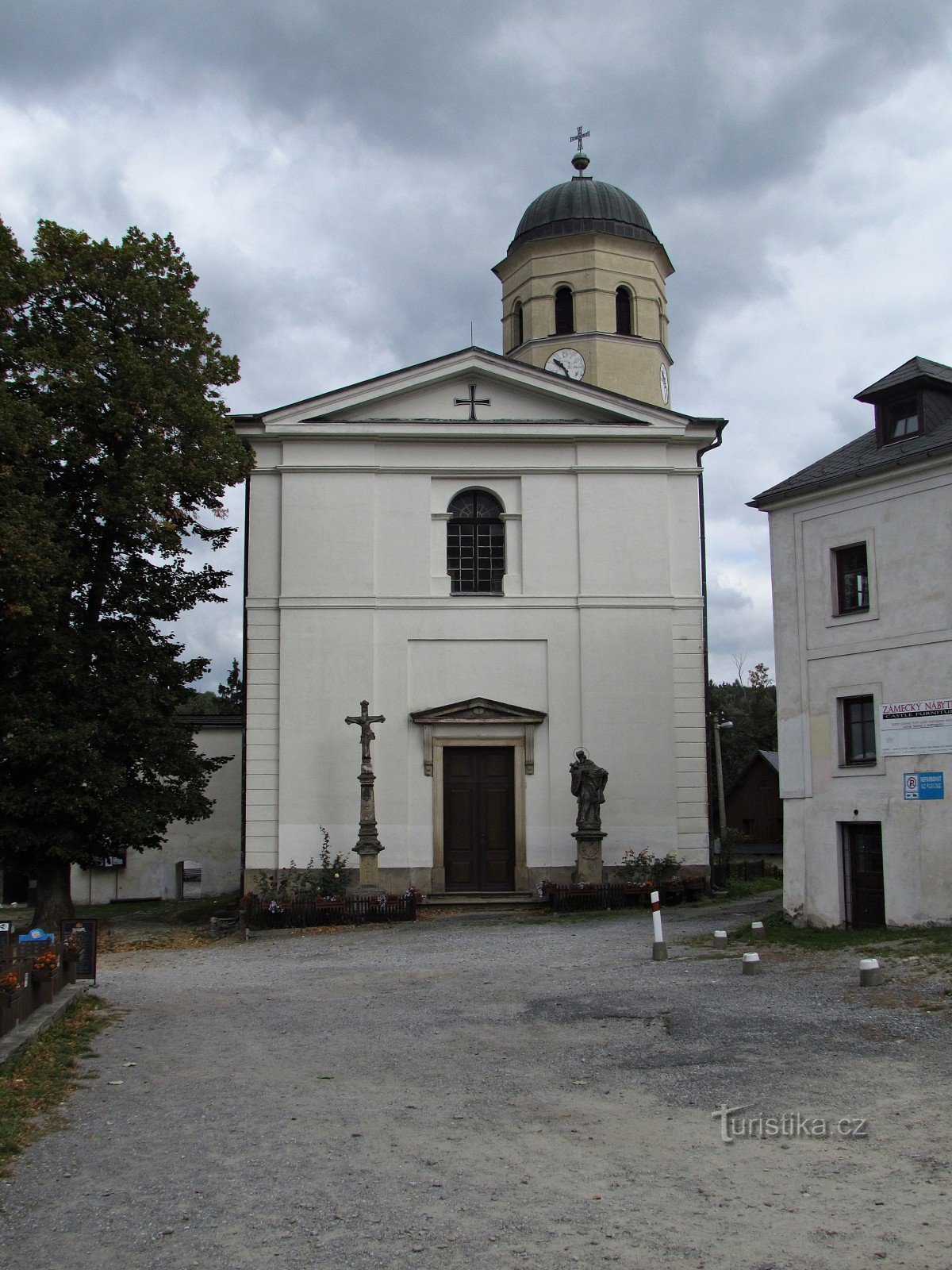 Sovinec - Chiesa di Sant'Agostino