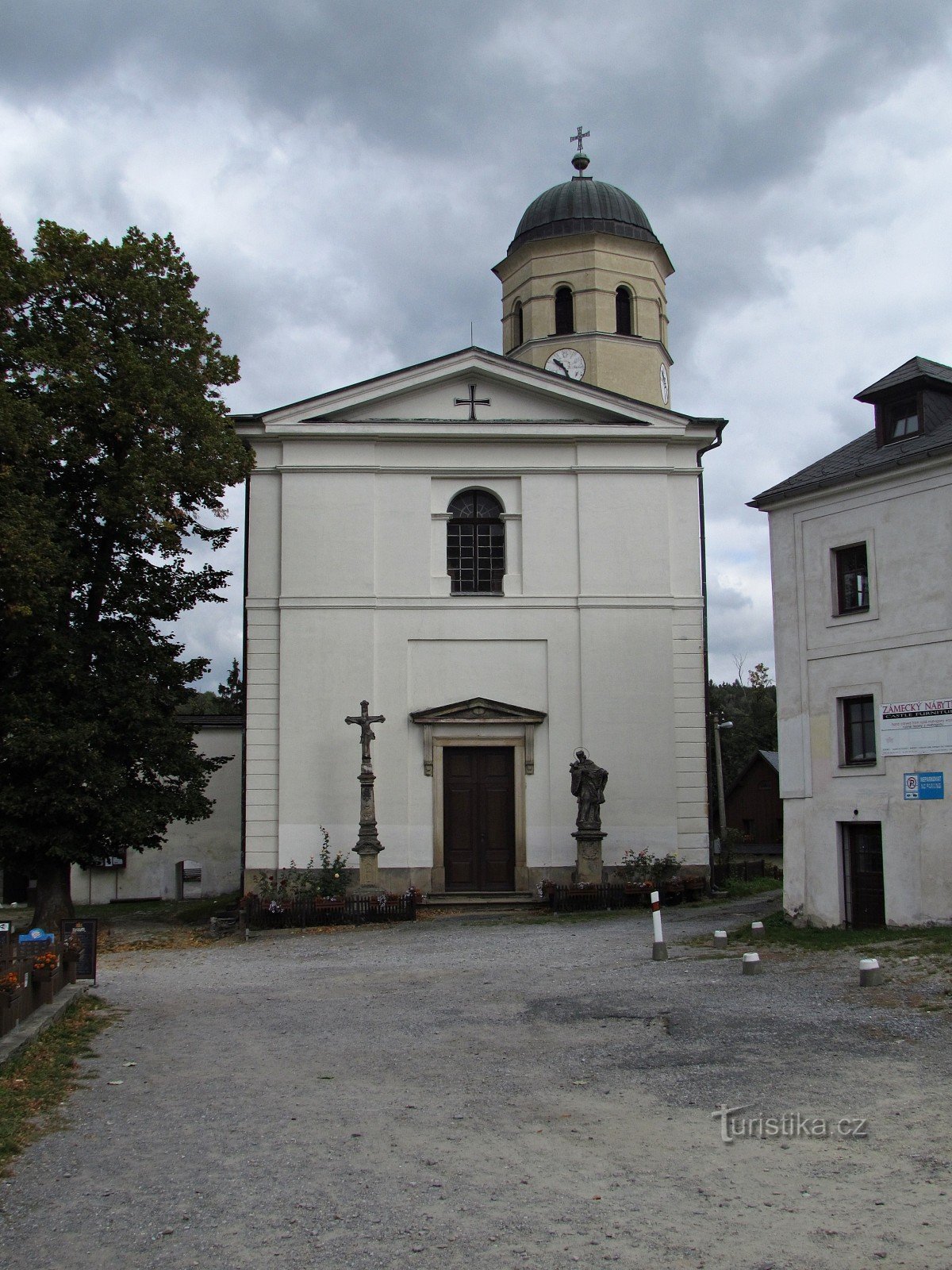 Sovinec - kerk van St. Augustine