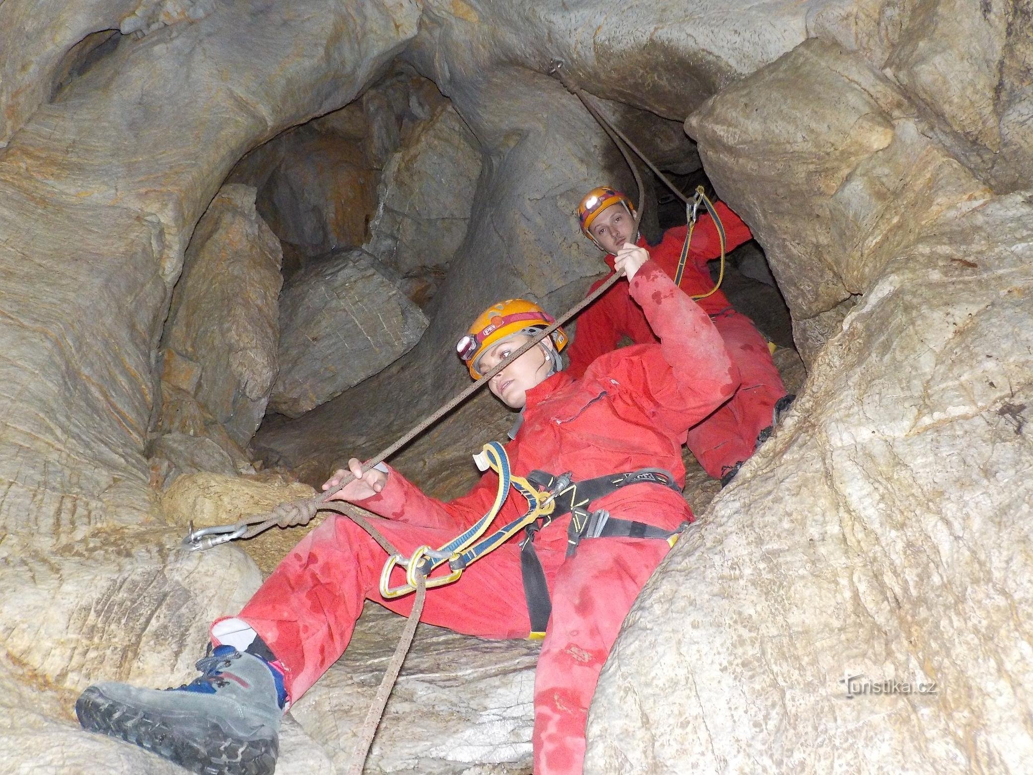 Espeleo ferrata en el subsuelo de Słupsk