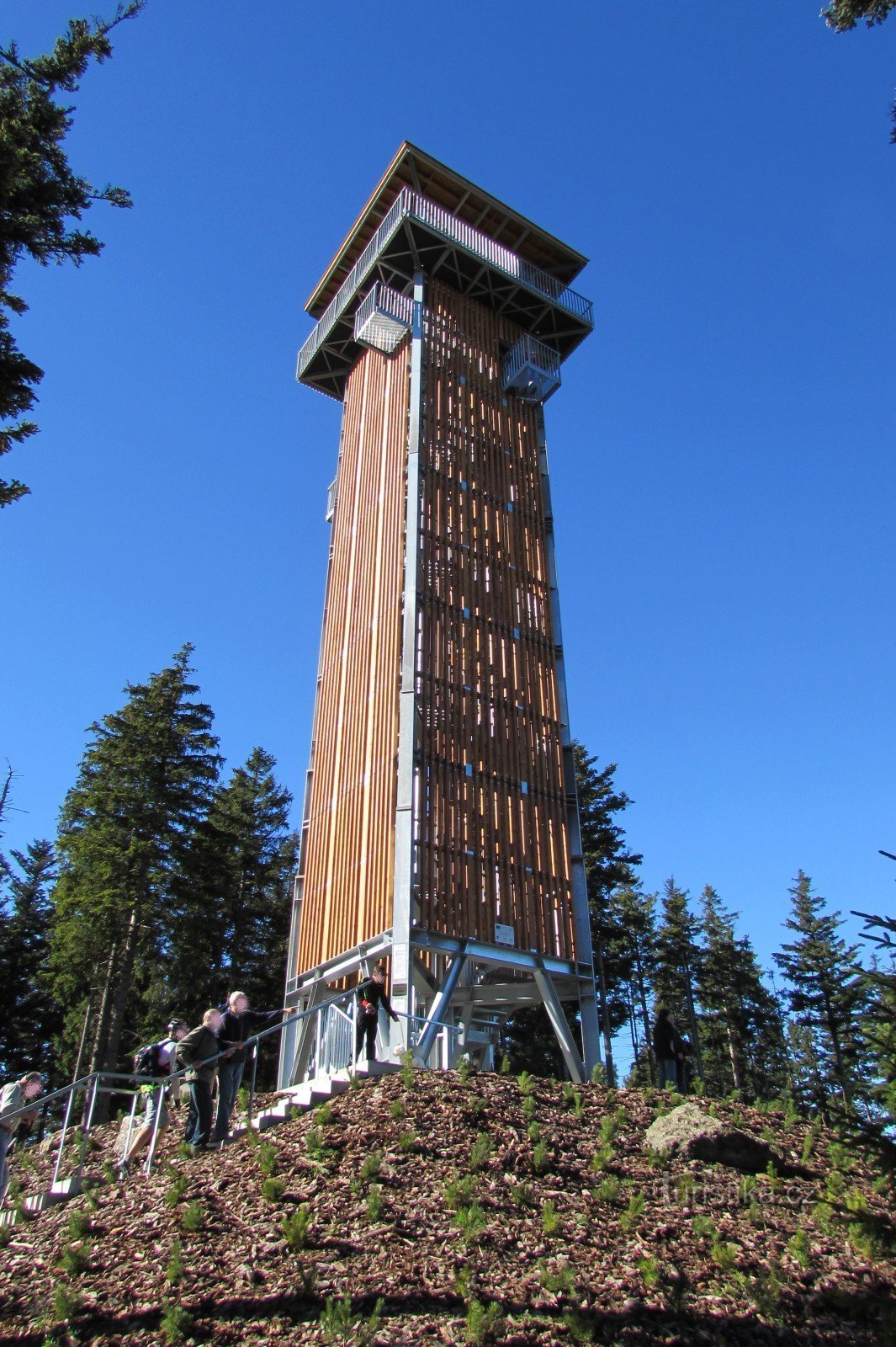 Spičák observation tower