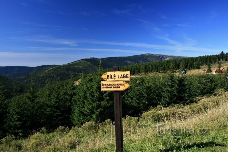 Spindleruv Mlyn and its sheds